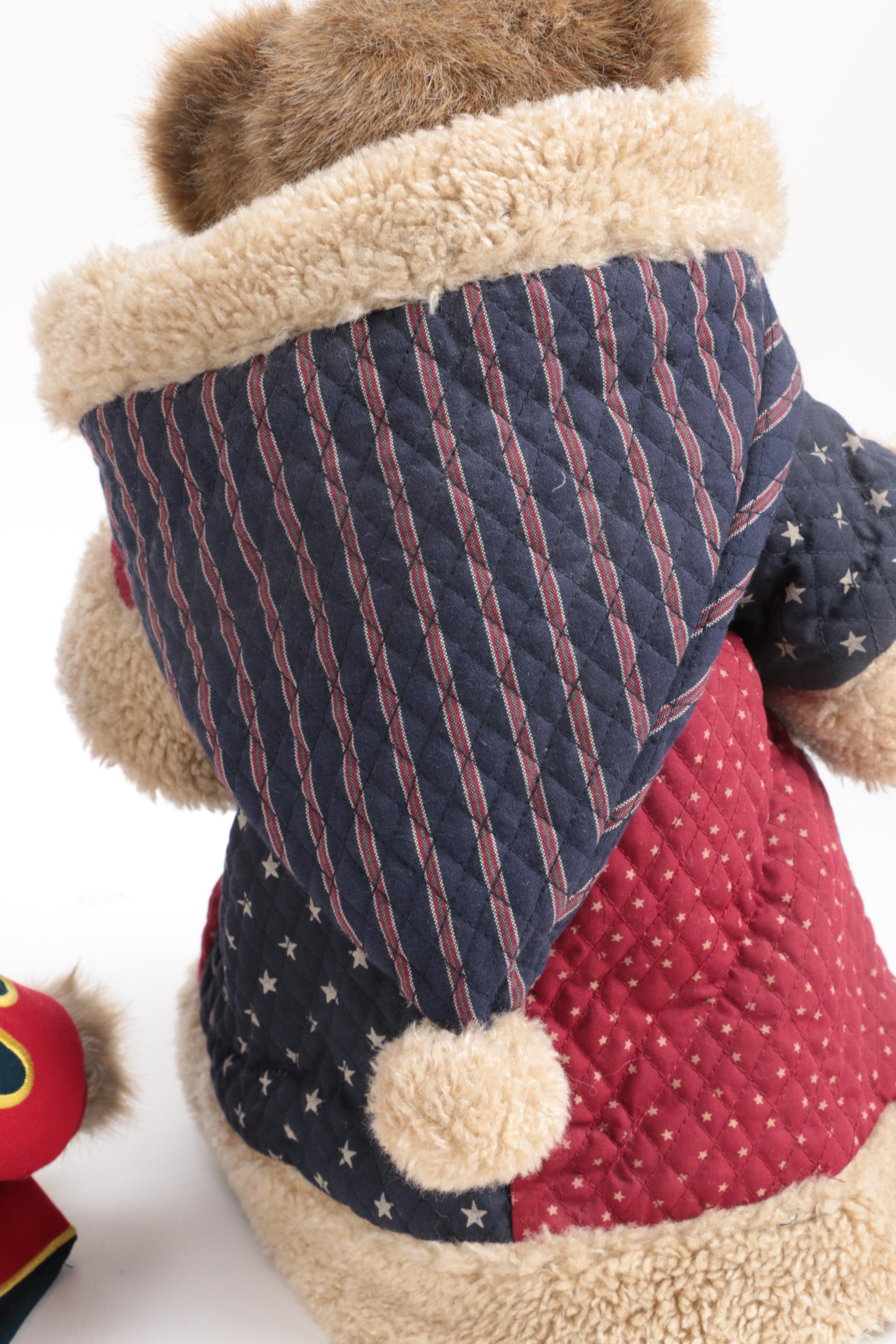 Generous Collection of Porcelain and Stuffed Dolls including Precious Moments