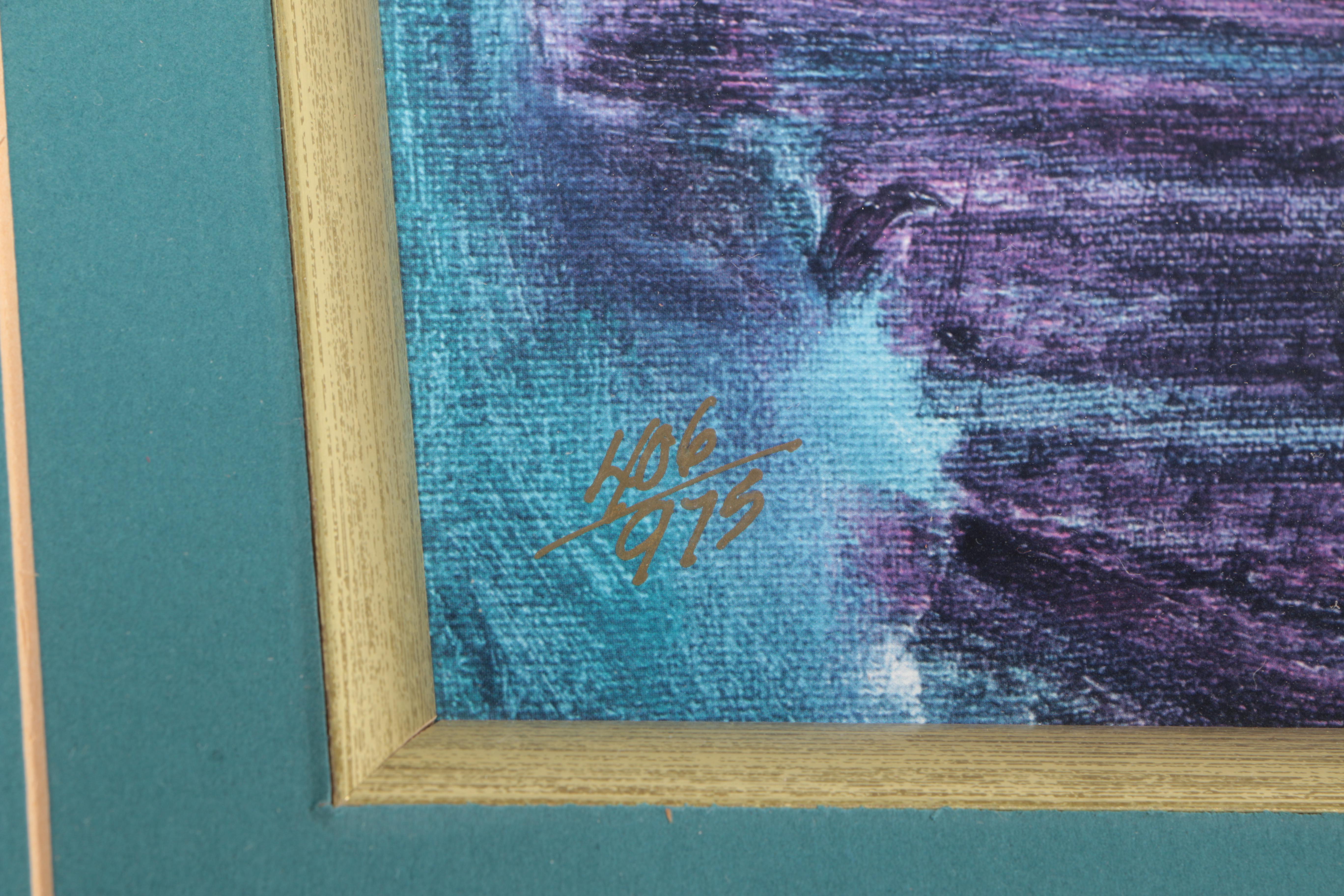 Barbara Wood Limited Edition Offset Lithograph Prints Including "Love in Bloom"