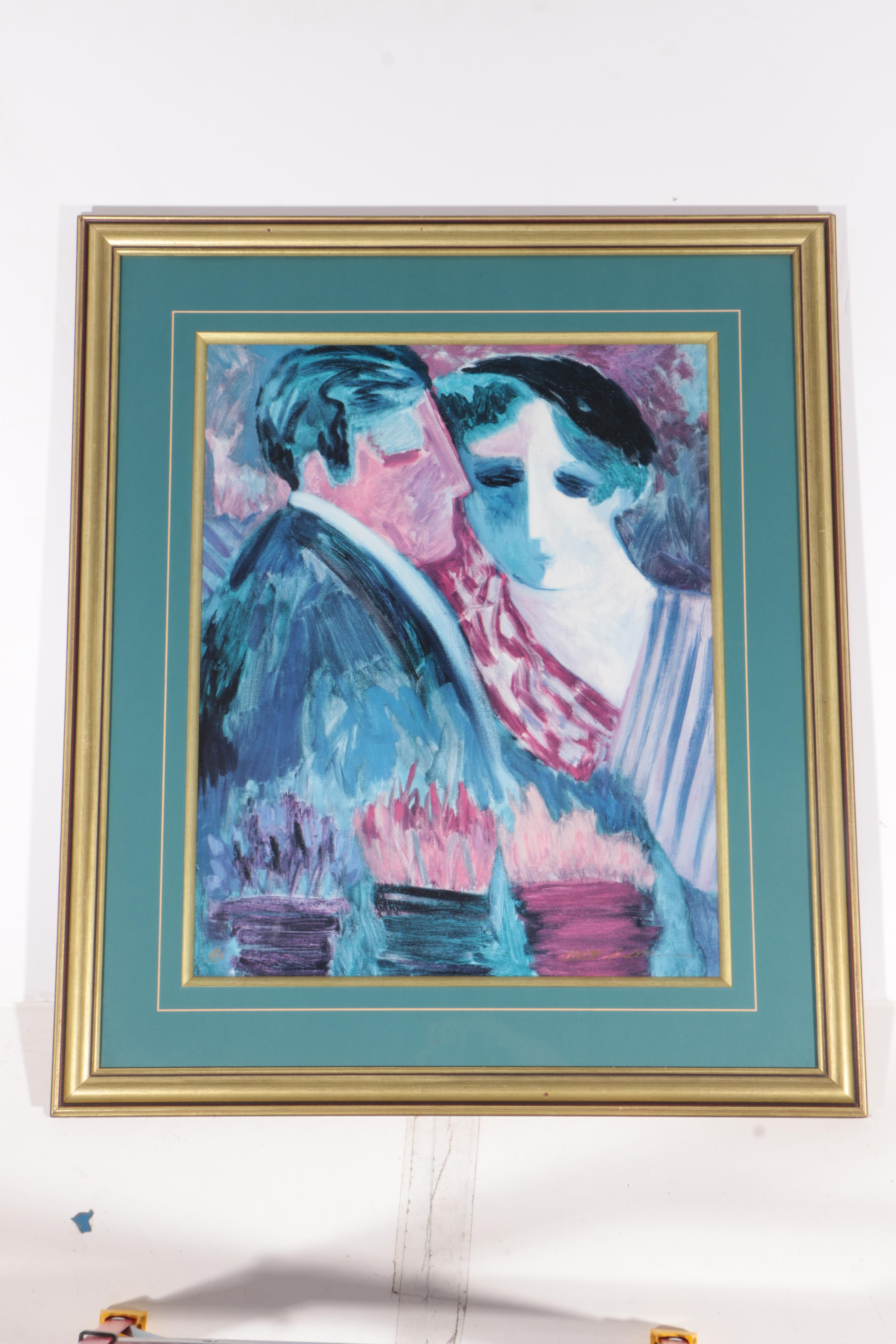 Barbara Wood Limited Edition Offset Lithograph Prints Including "Love in Bloom"