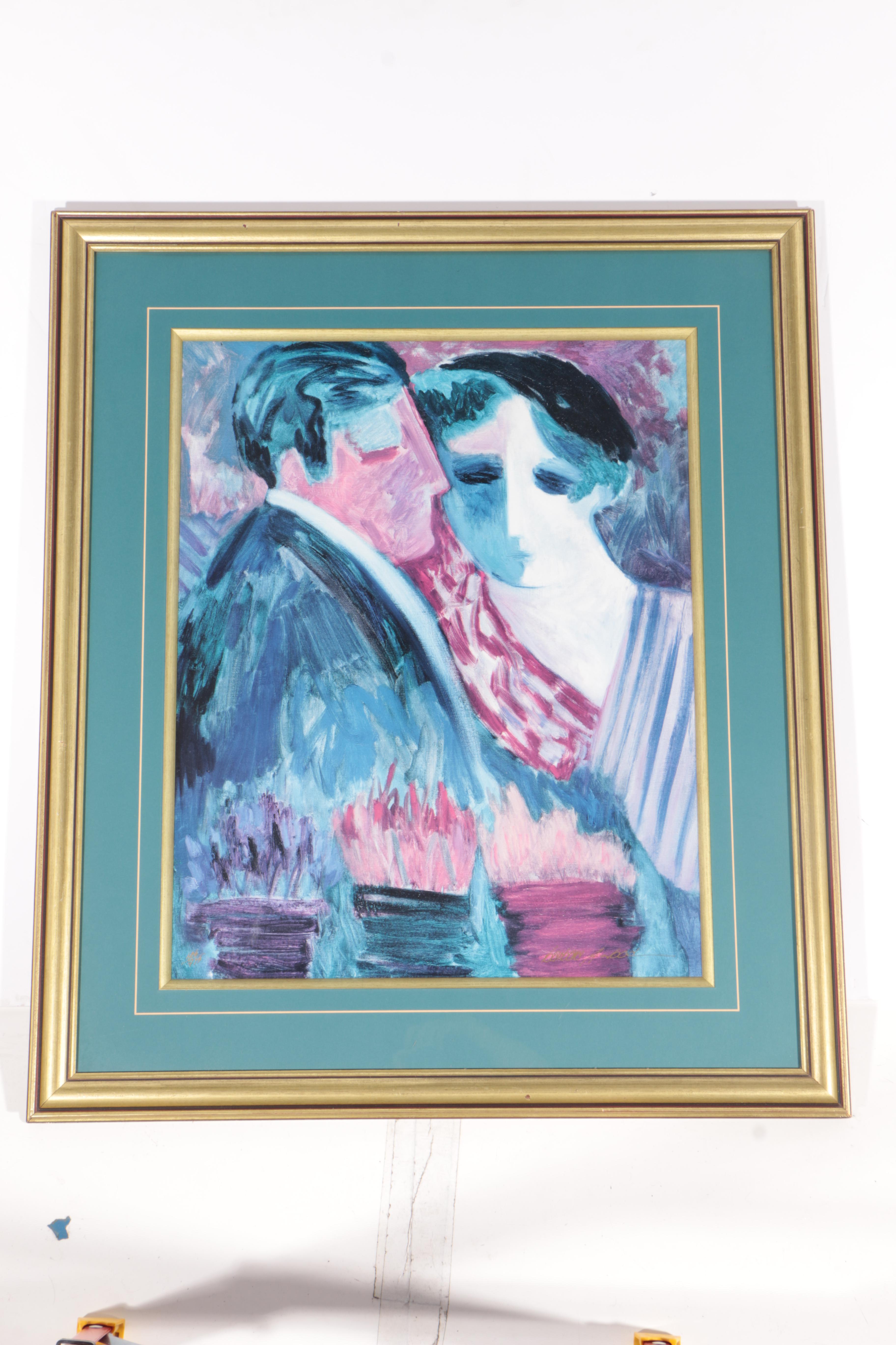 Barbara Wood Limited Edition Offset Lithograph Prints Including "Love in Bloom"