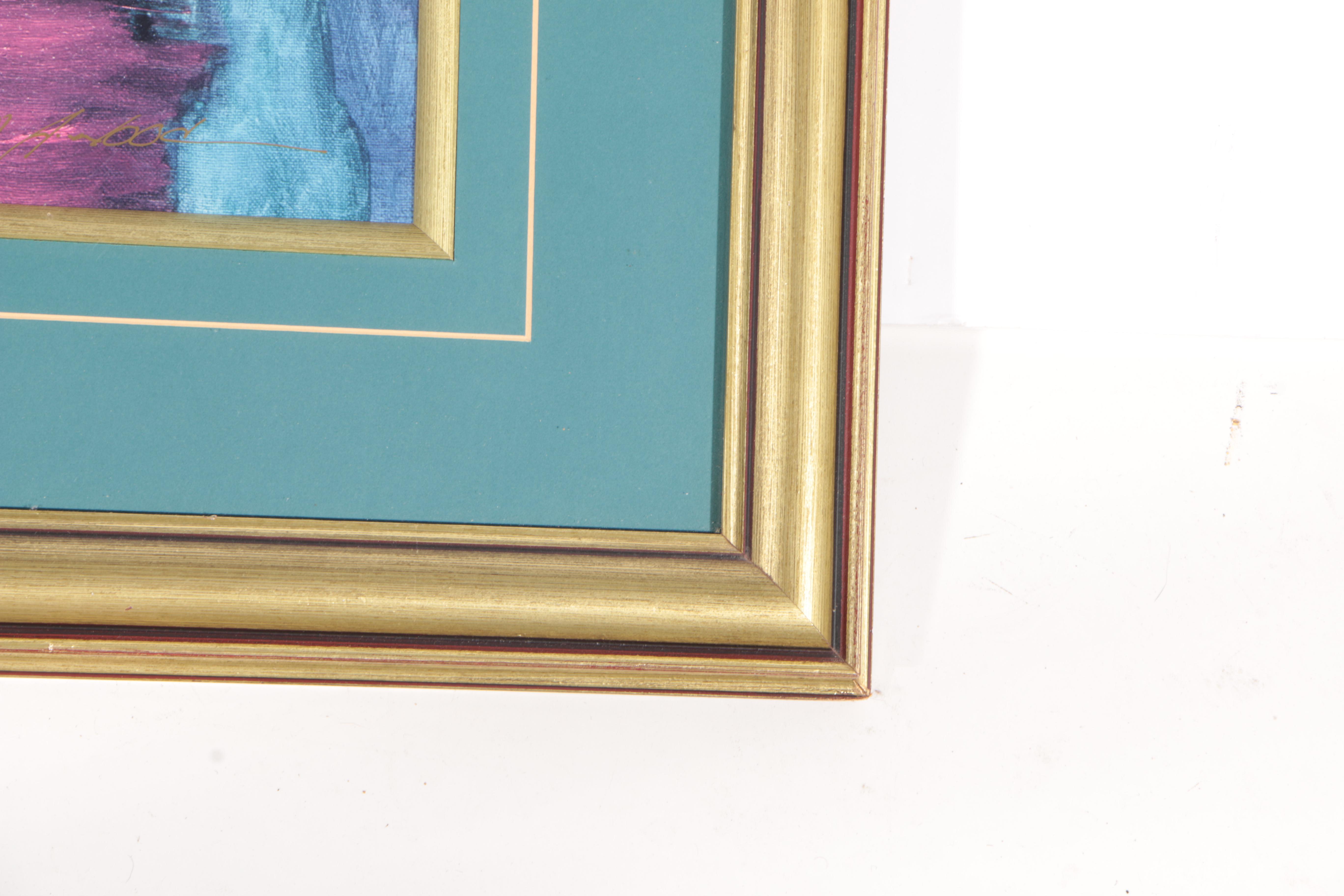 Barbara Wood Limited Edition Offset Lithograph Prints Including "Love in Bloom"