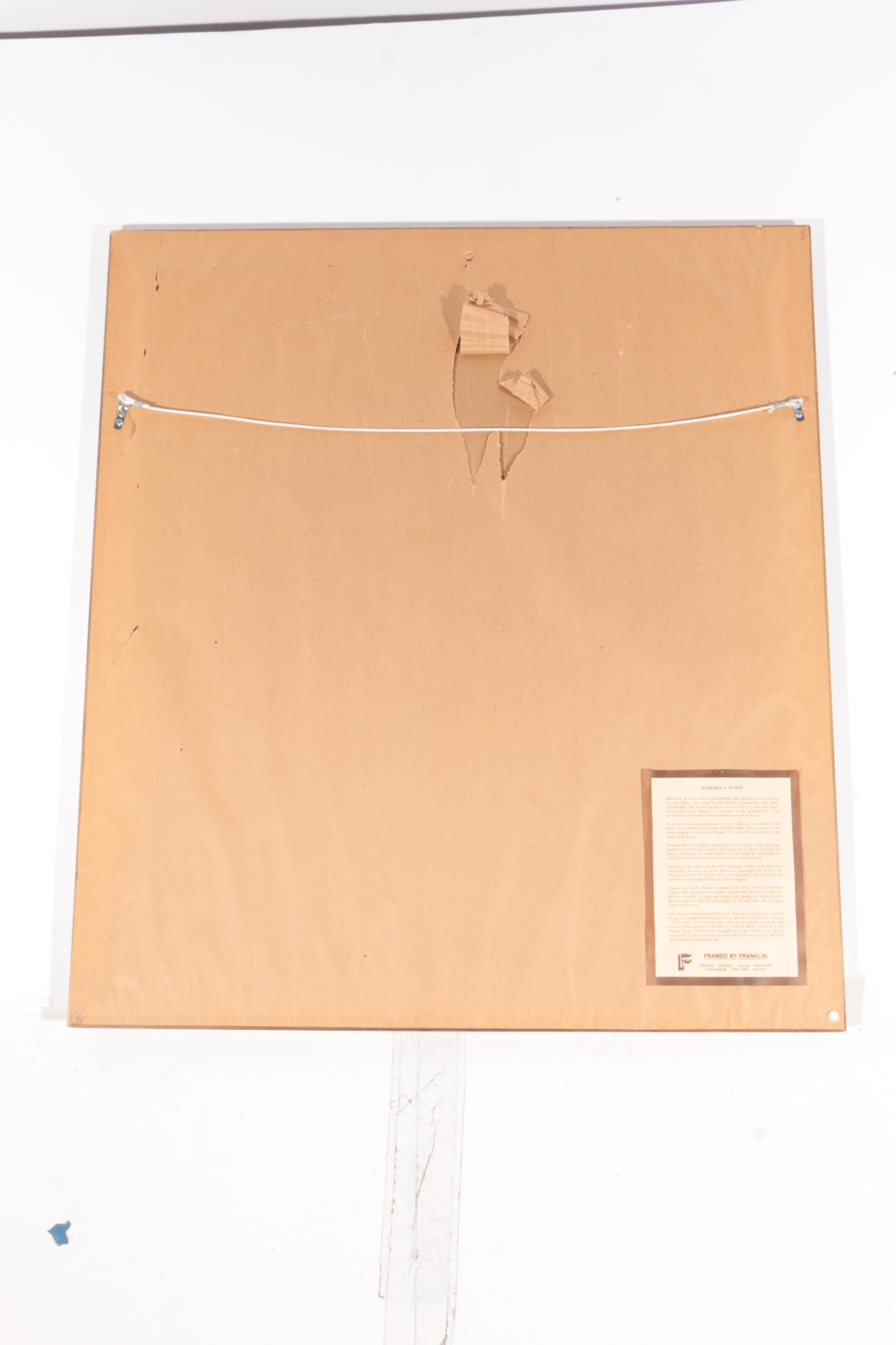 Barbara Wood Limited Edition Offset Lithograph Prints Including "Love in Bloom"