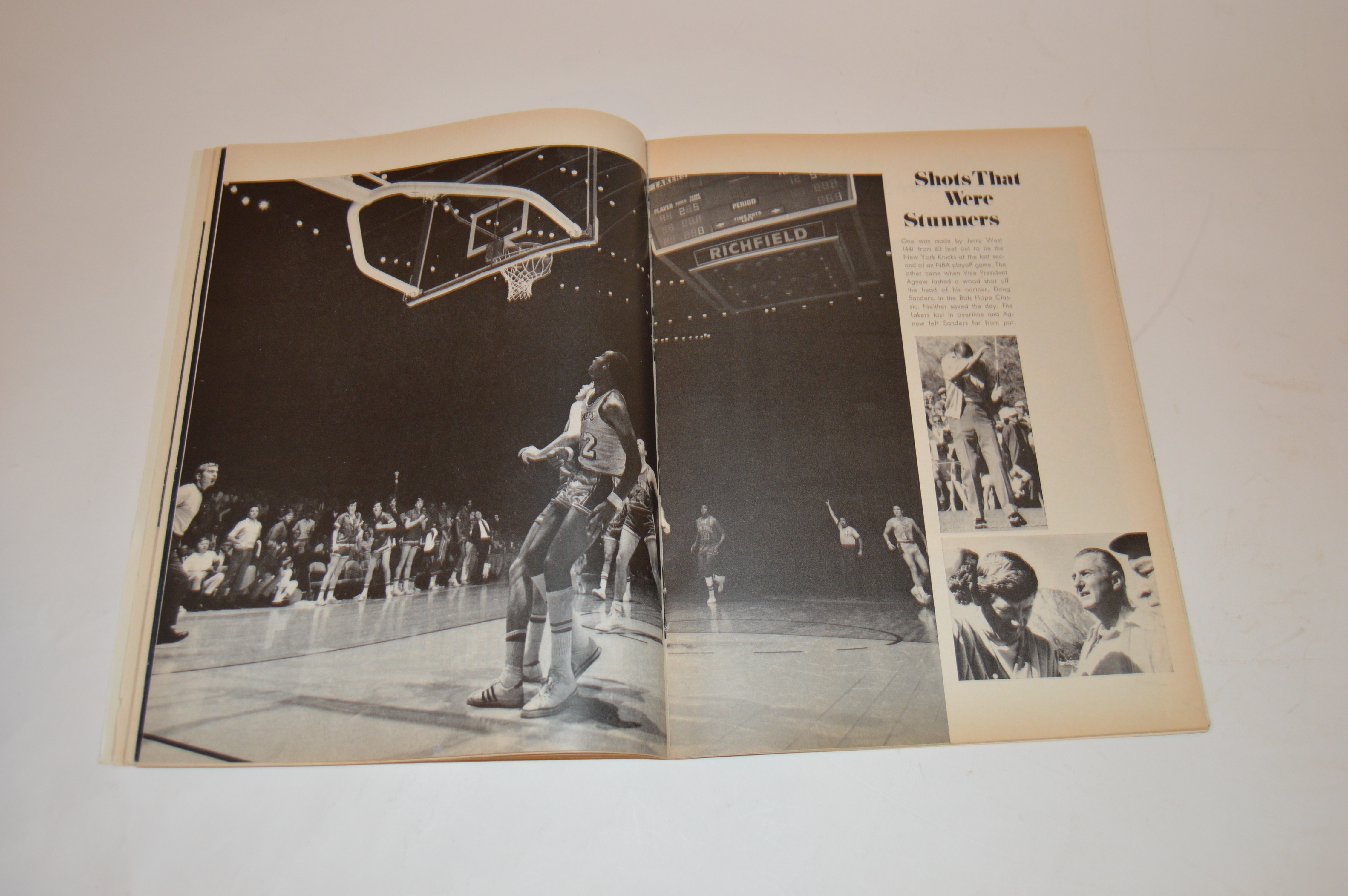 Vintage "Sports Illustrated" Magazine Featuring Hockey Player Bobby Orr