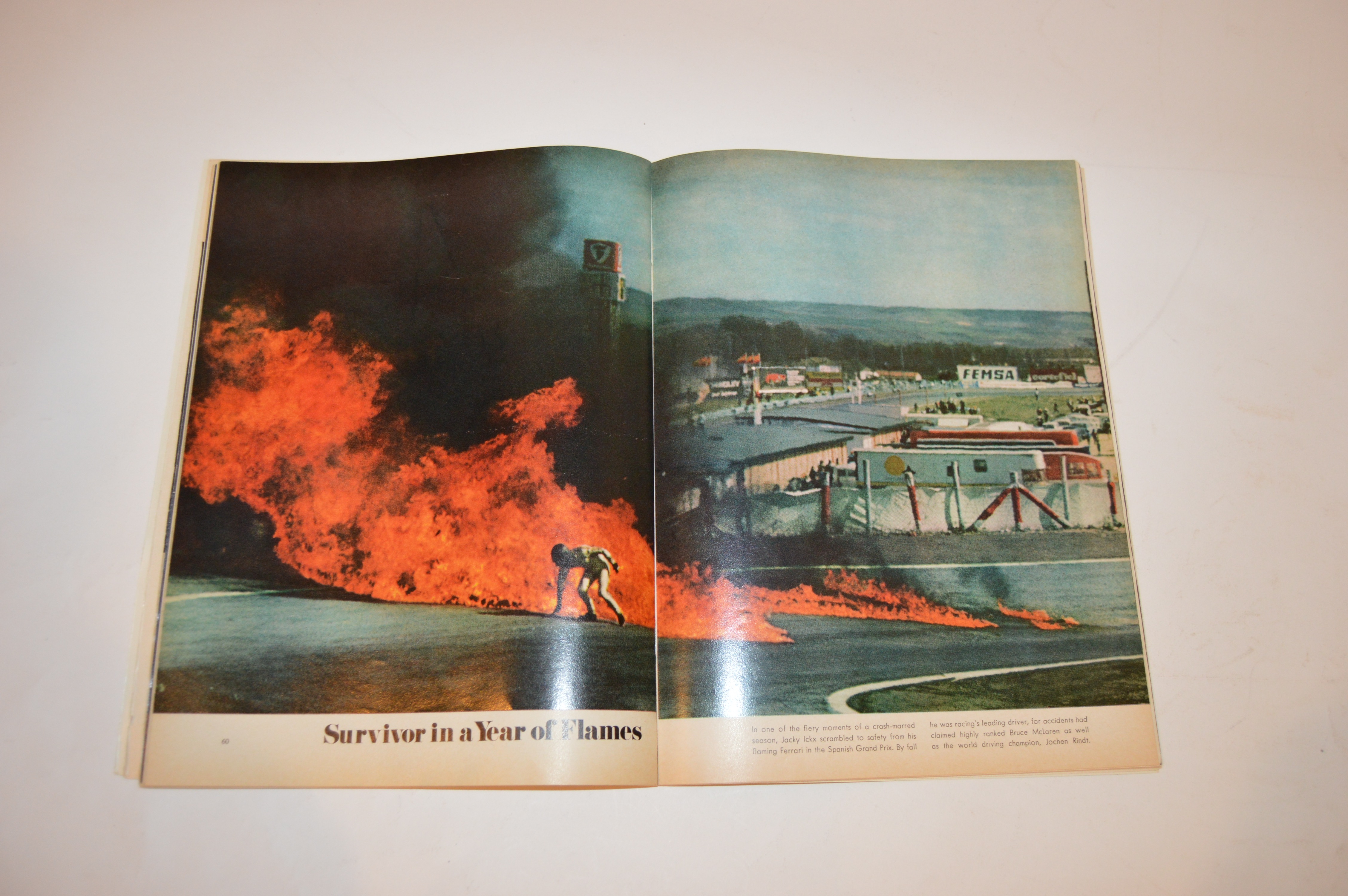 Vintage "Sports Illustrated" Magazine Featuring Hockey Player Bobby Orr