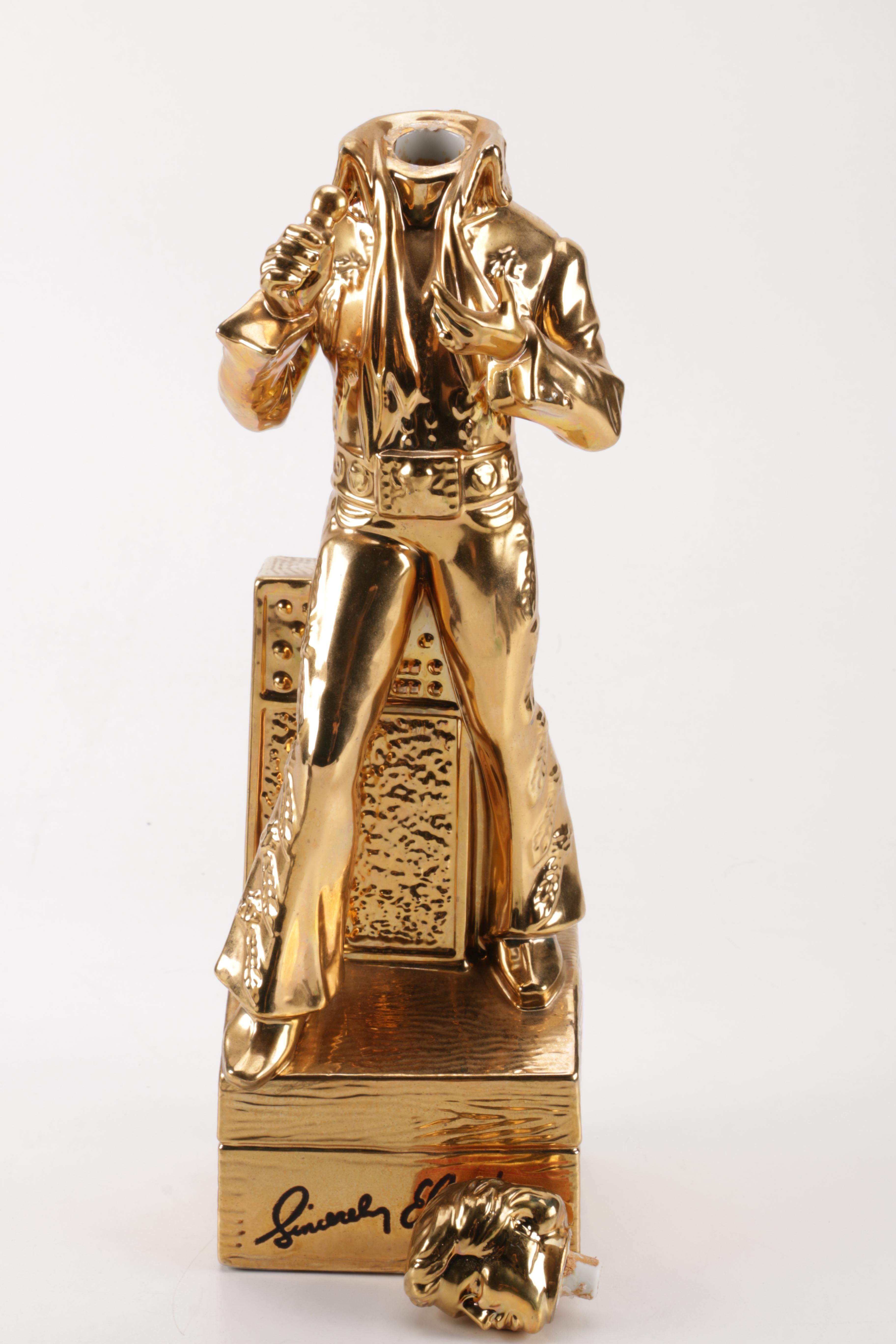 Pair of Elvis Decanters