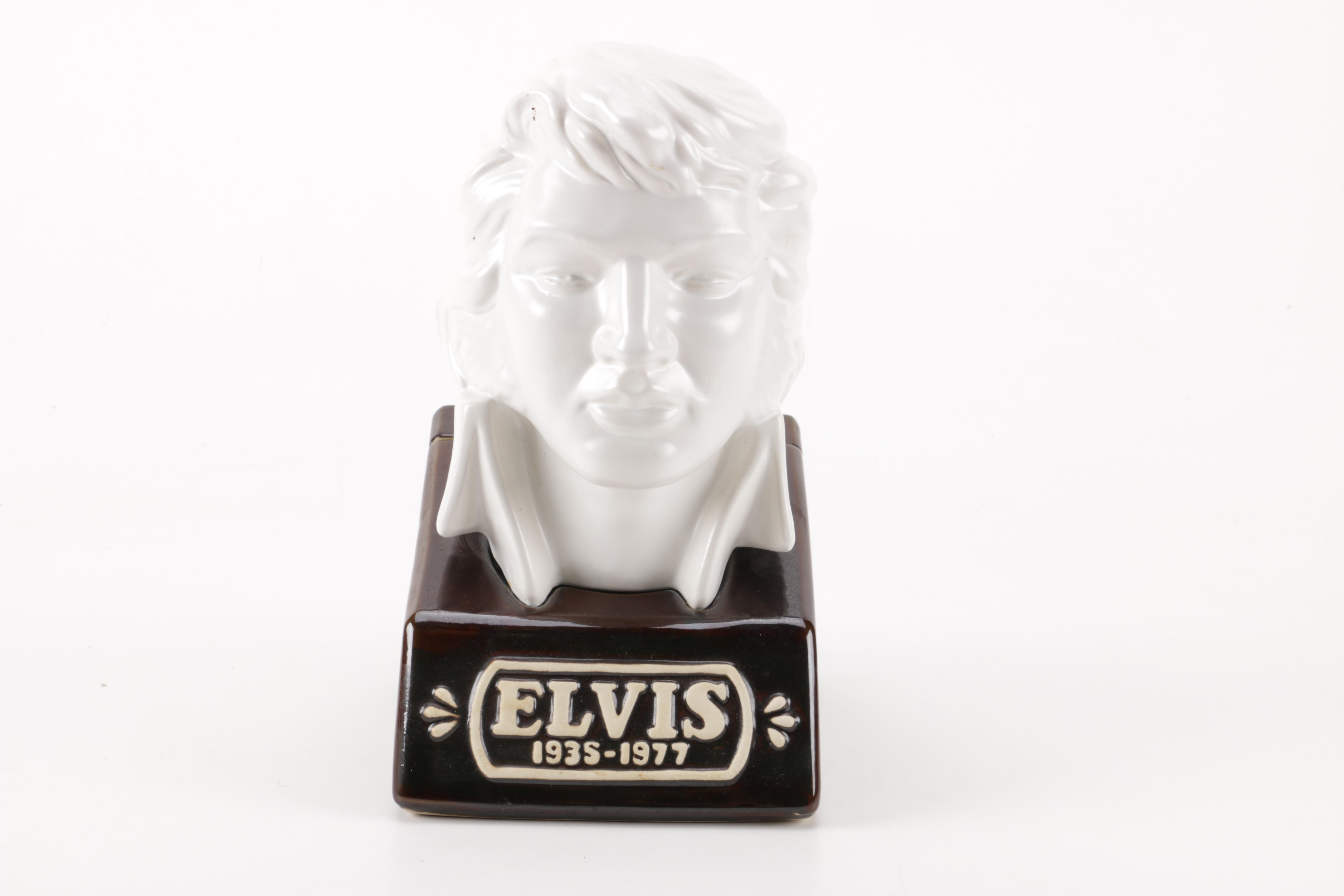 Pair of Elvis Decanters