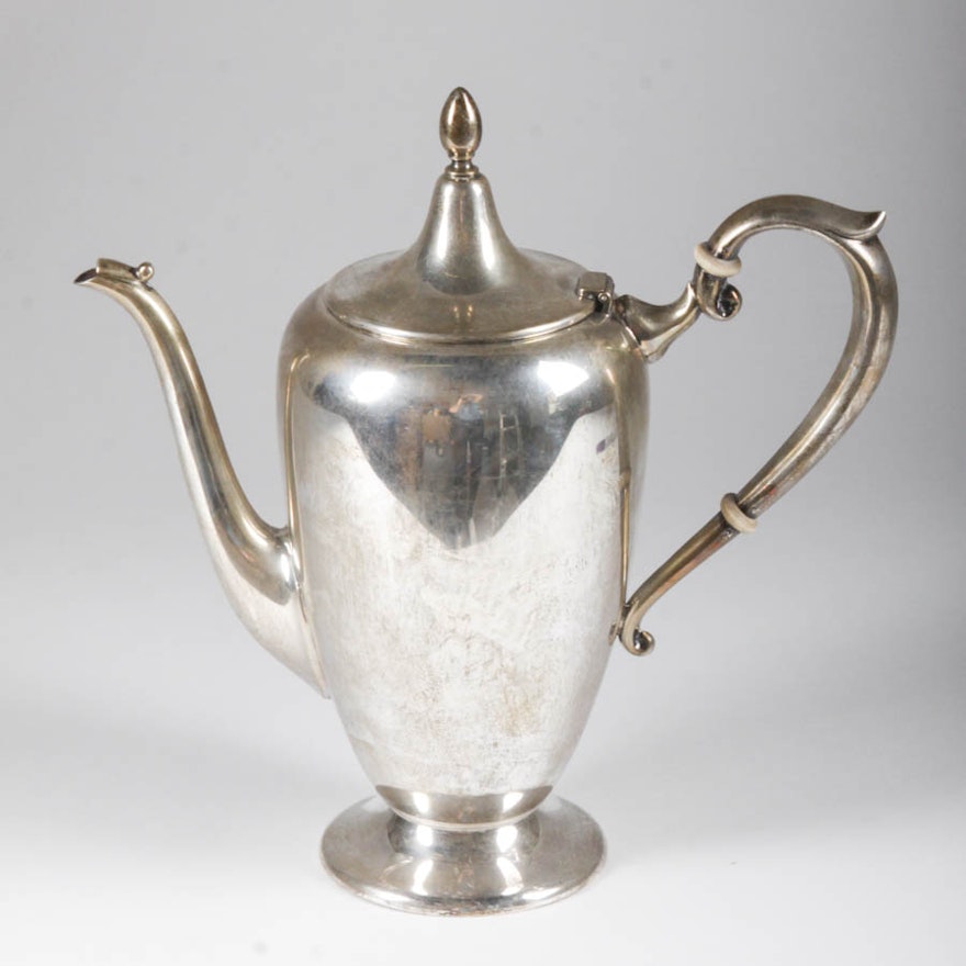 Fisher Sterling Silver Teapot