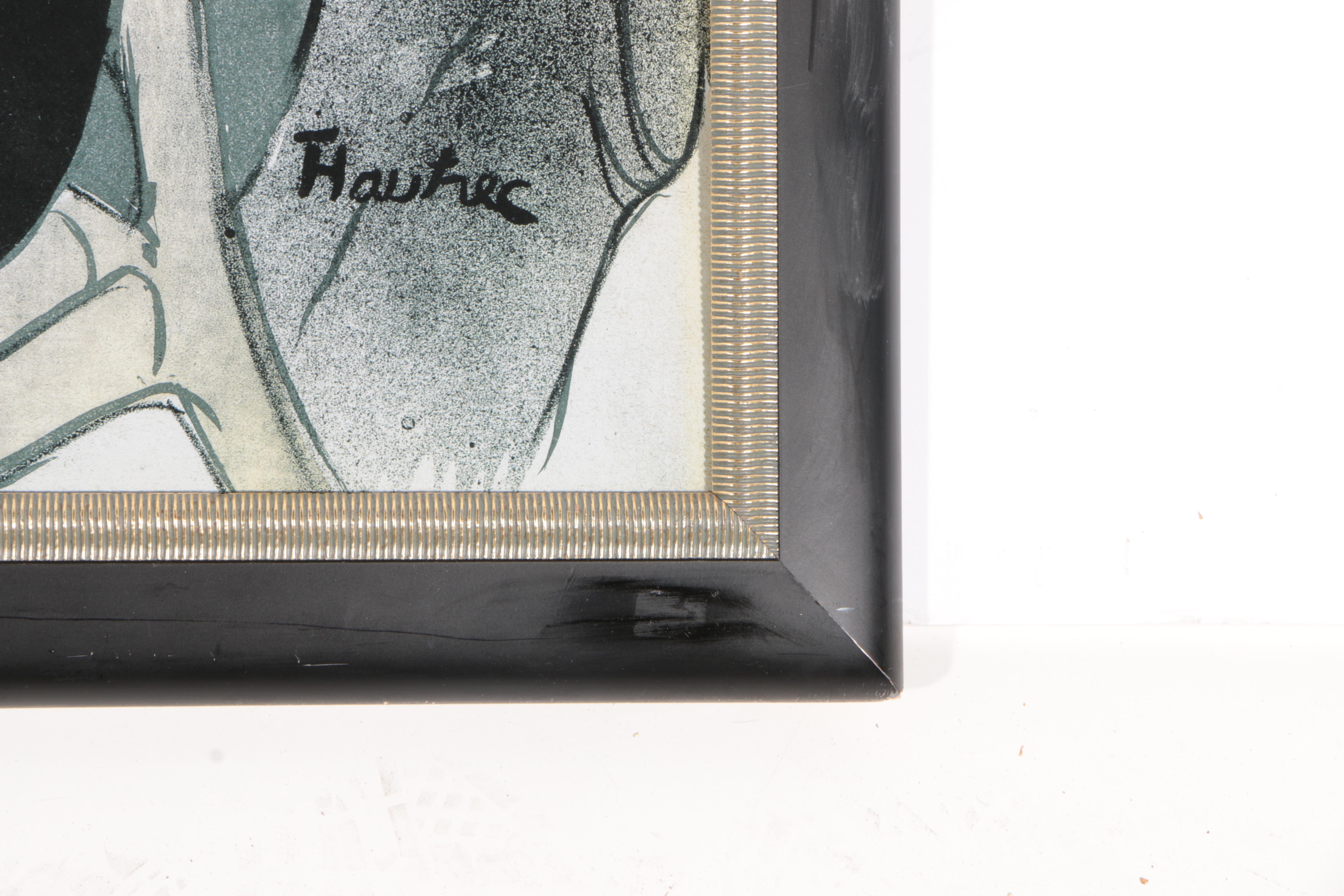 Reproduction Offset Lithograph After Henri Toulouse-Lautrec "Divan Japonais"