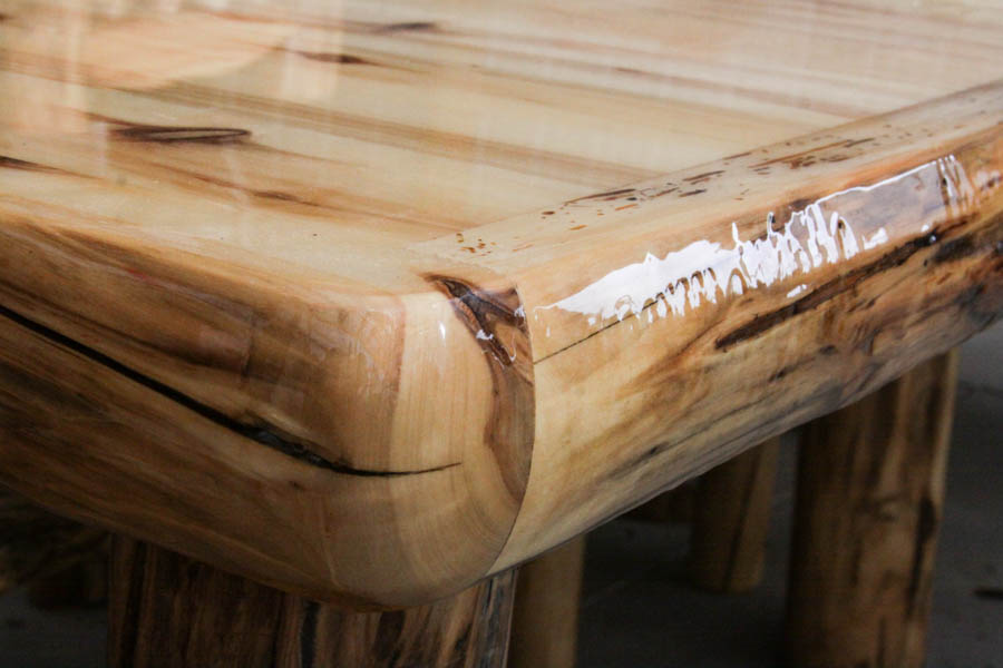 Log Cabin Style Dining Set