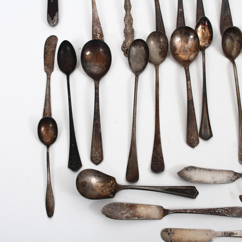 Generous Collection of Vintage and Antique Silver Plated Flatware