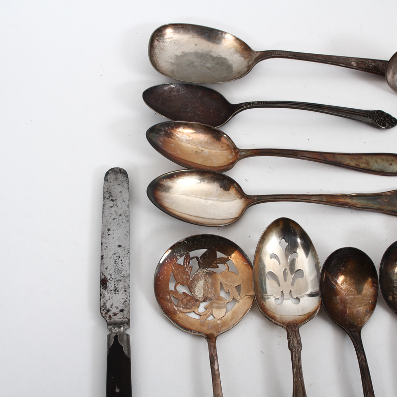 Generous Collection of Vintage and Antique Silver Plated Flatware