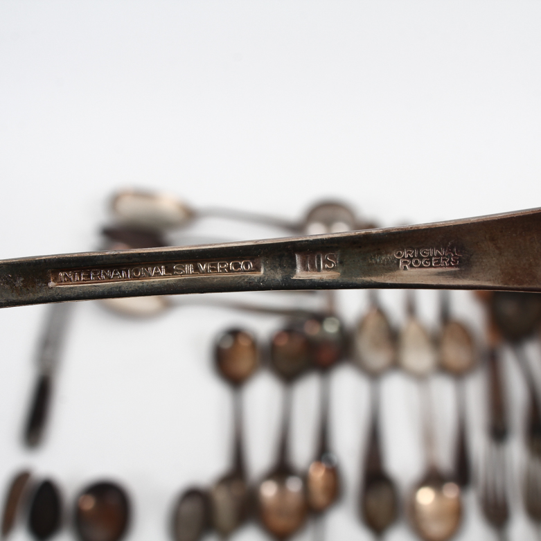 Generous Collection of Vintage and Antique Silver Plated Flatware