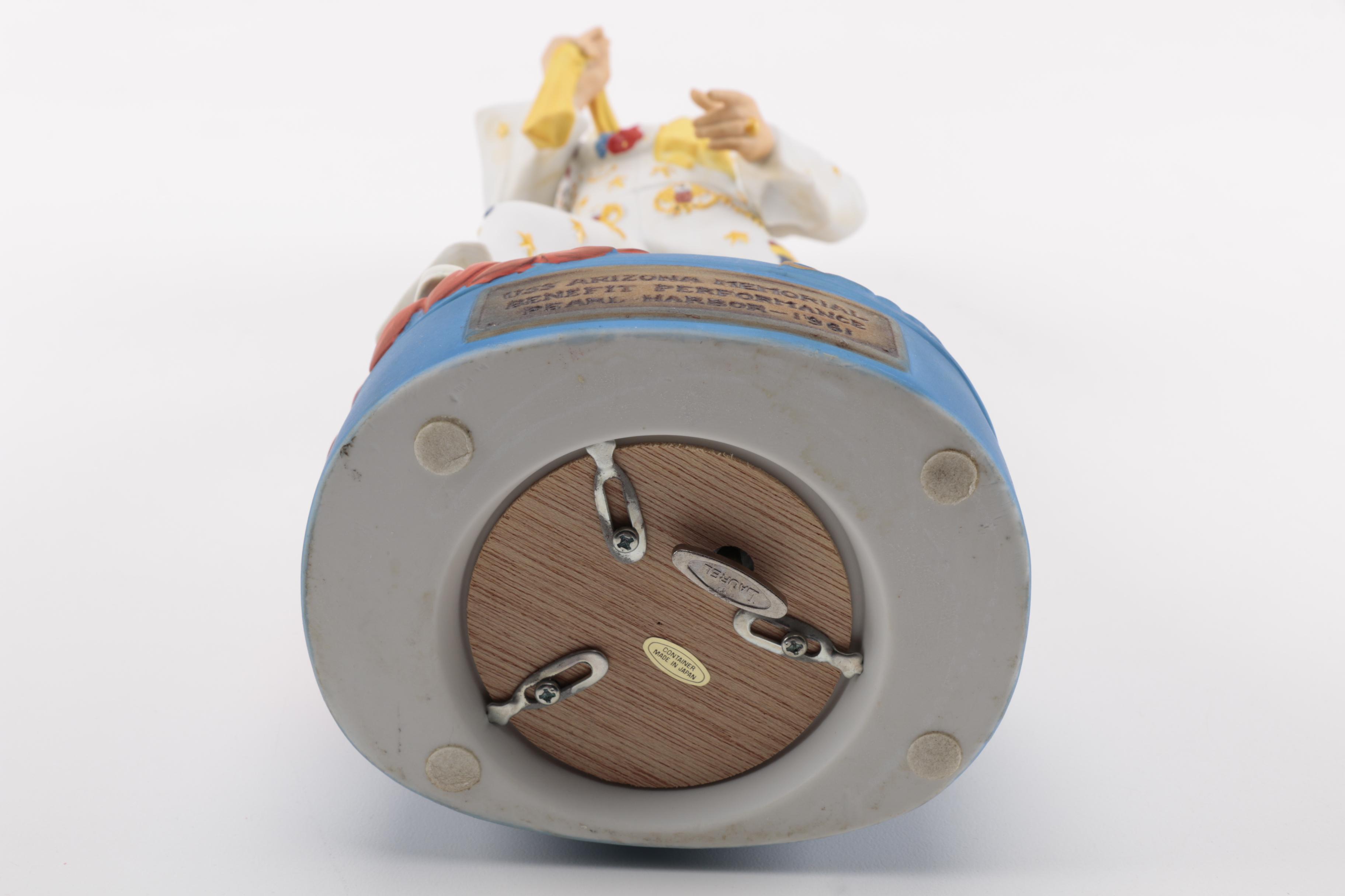 McCormick Elvis Presley Figural Decanters Including Musical Decanter