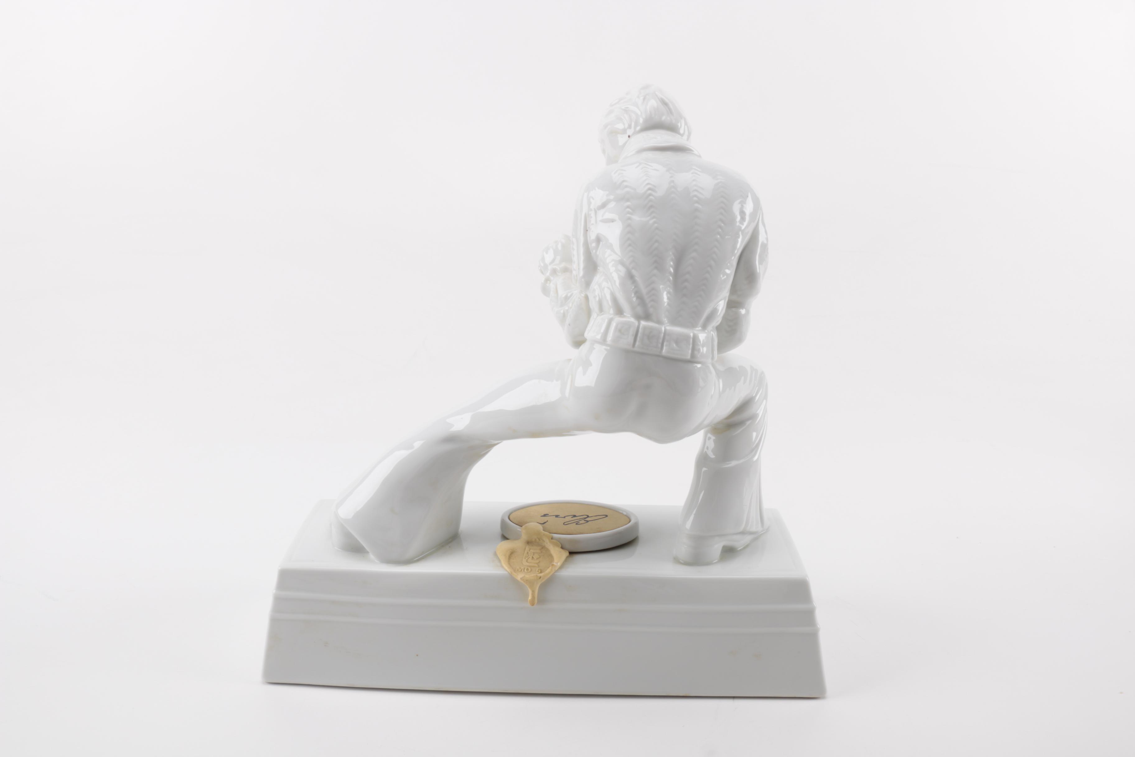 McCormick Elvis Presley Figural Decanters Including Musical Decanter