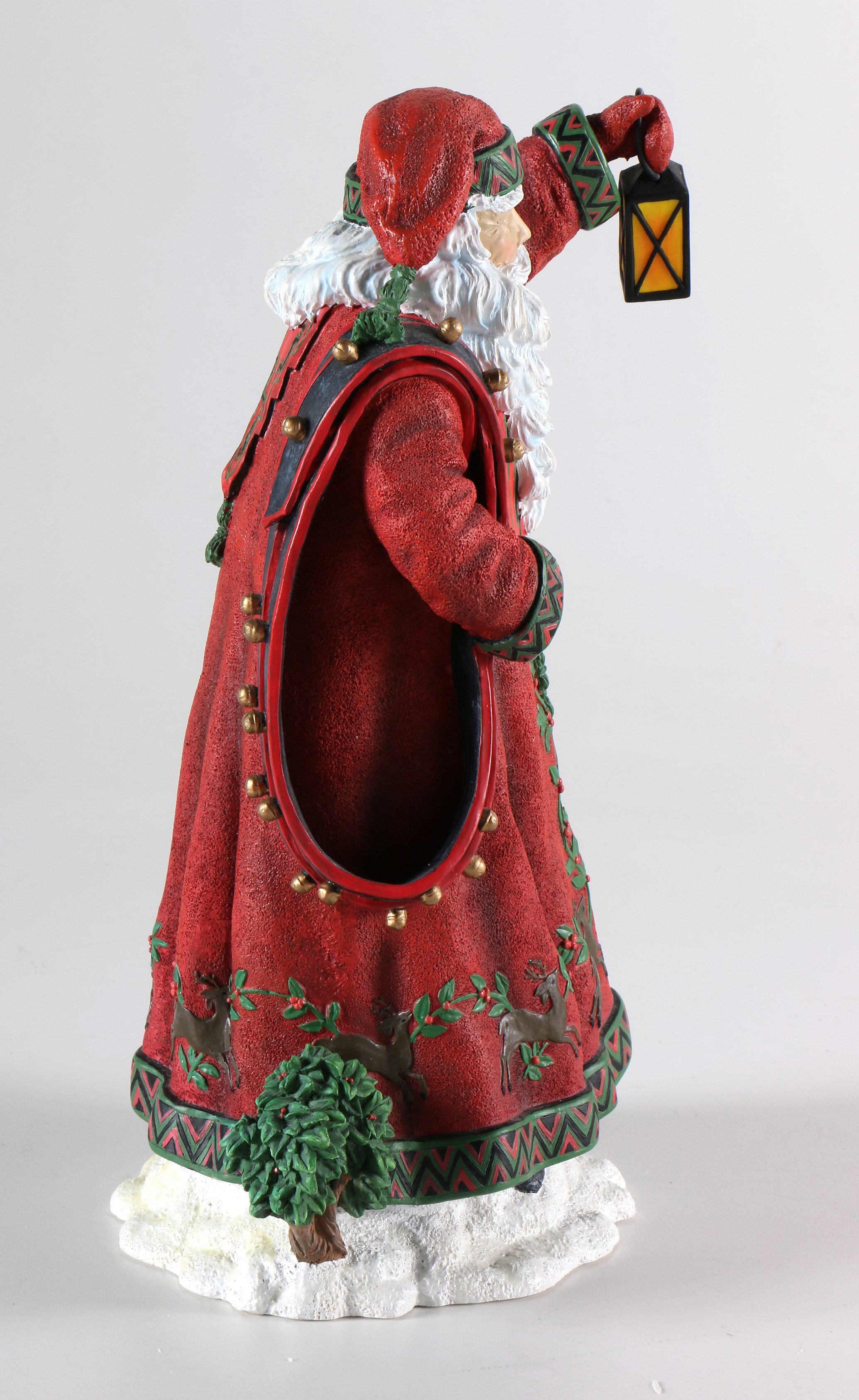 Pair of Pipka Santa Claus Figurines From 1997 and 1995