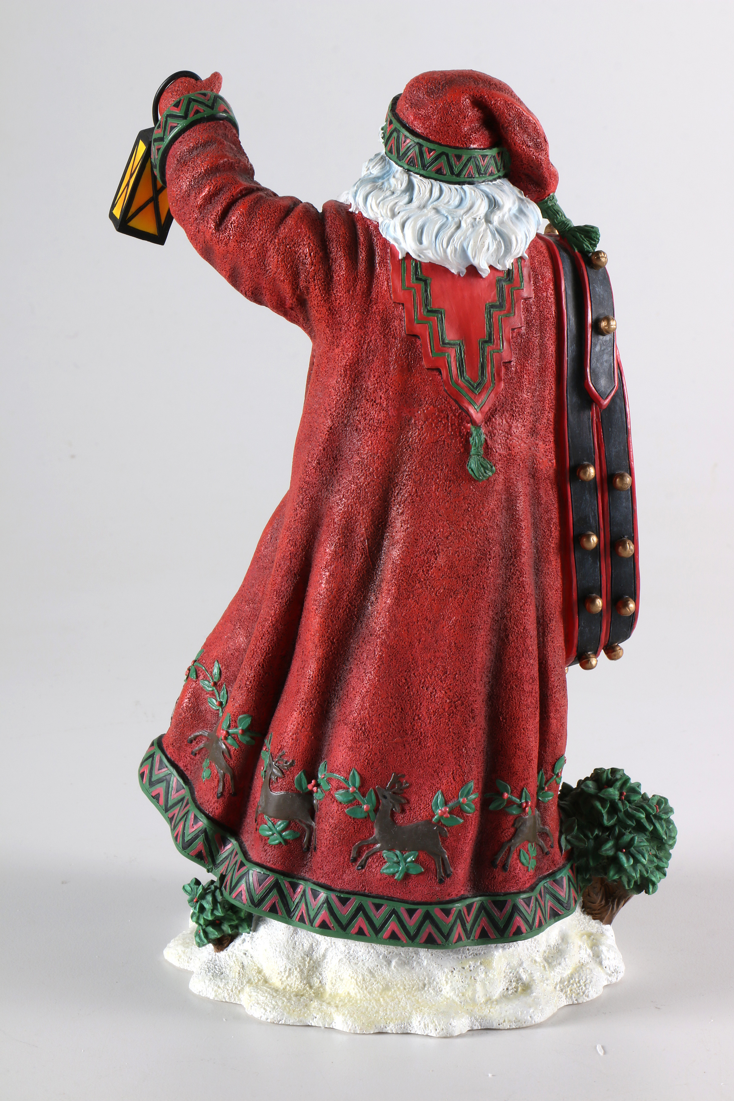 Pair of Pipka Santa Claus Figurines From 1997 and 1995