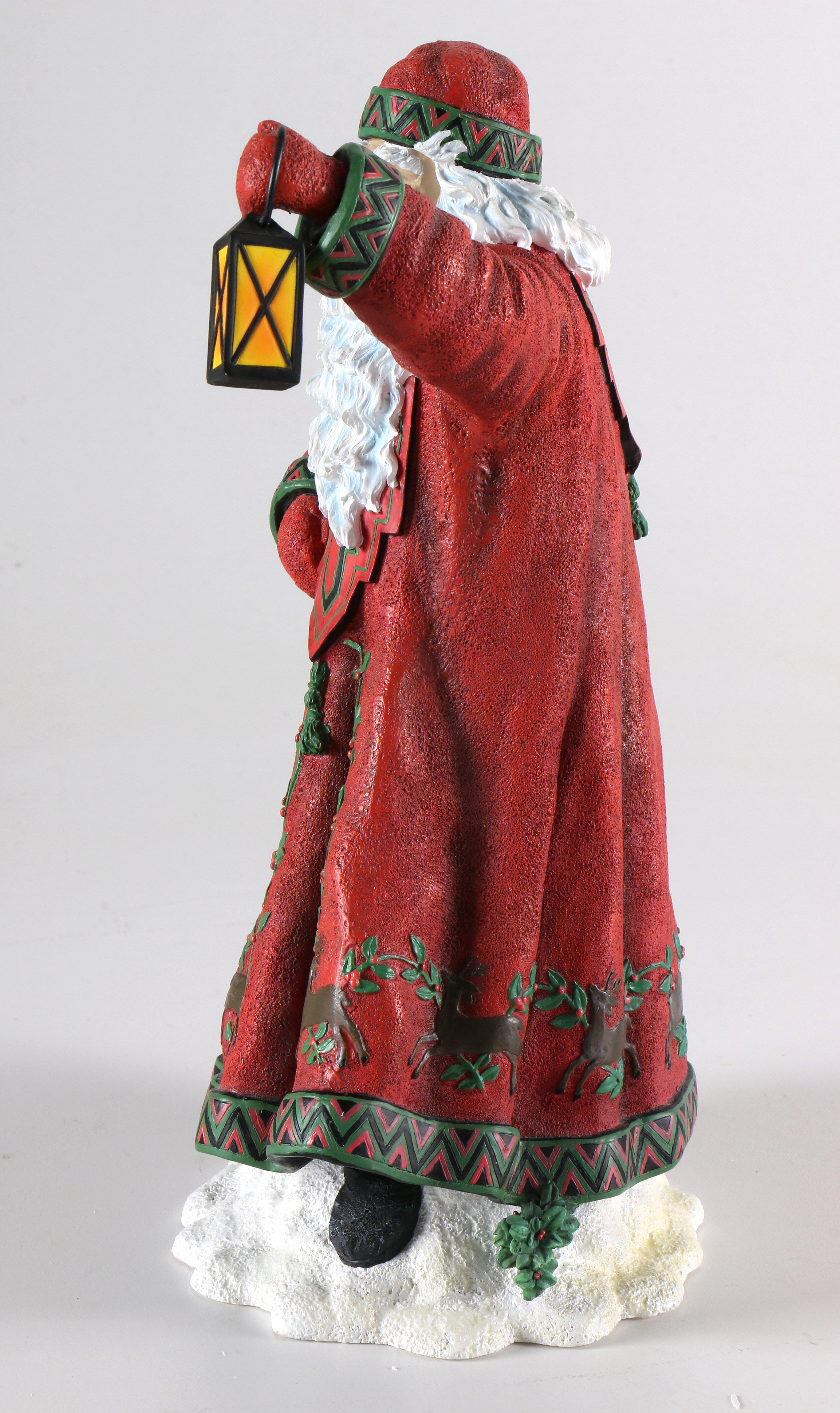 Pair of Pipka Santa Claus Figurines From 1997 and 1995