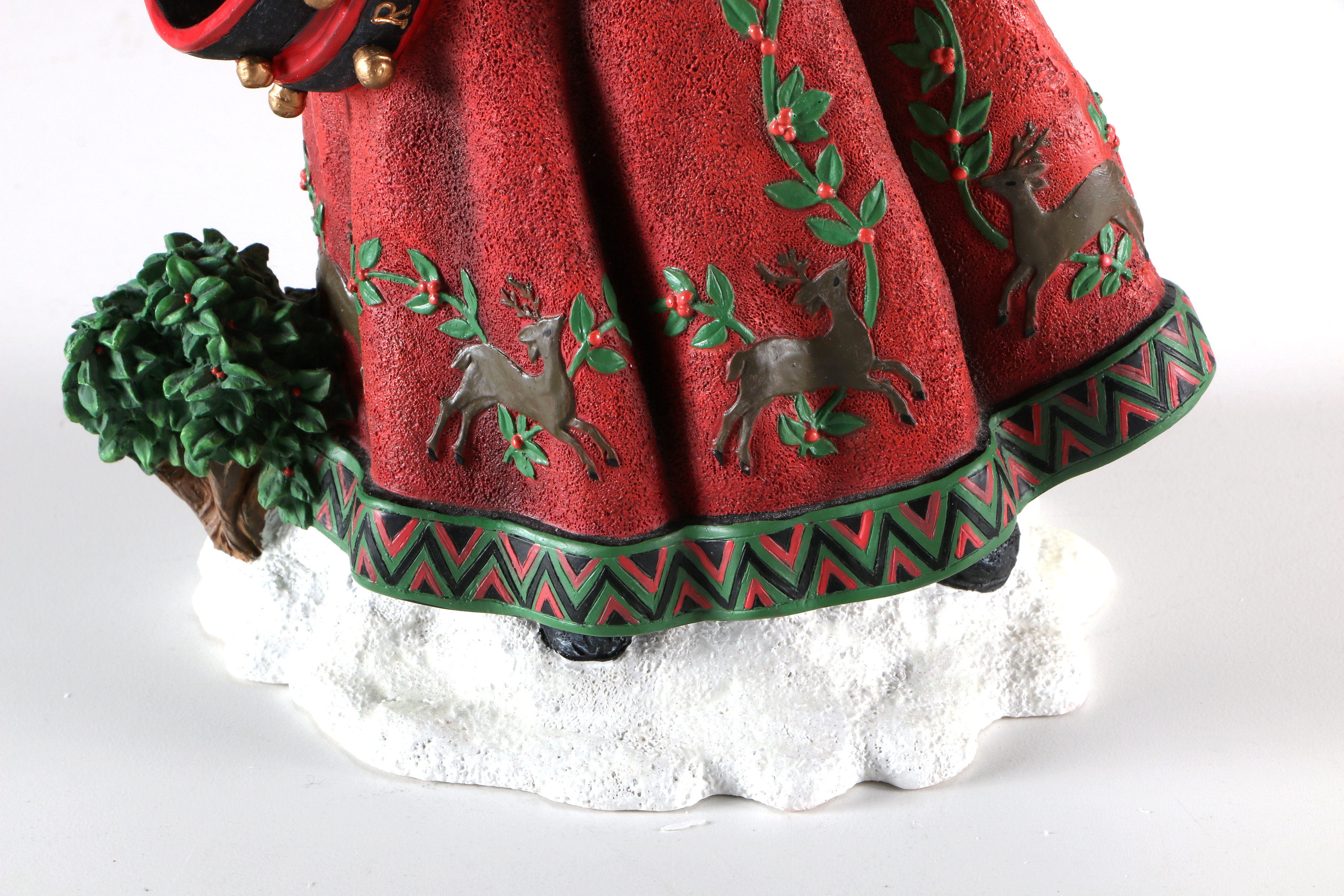 Pair of Pipka Santa Claus Figurines From 1997 and 1995