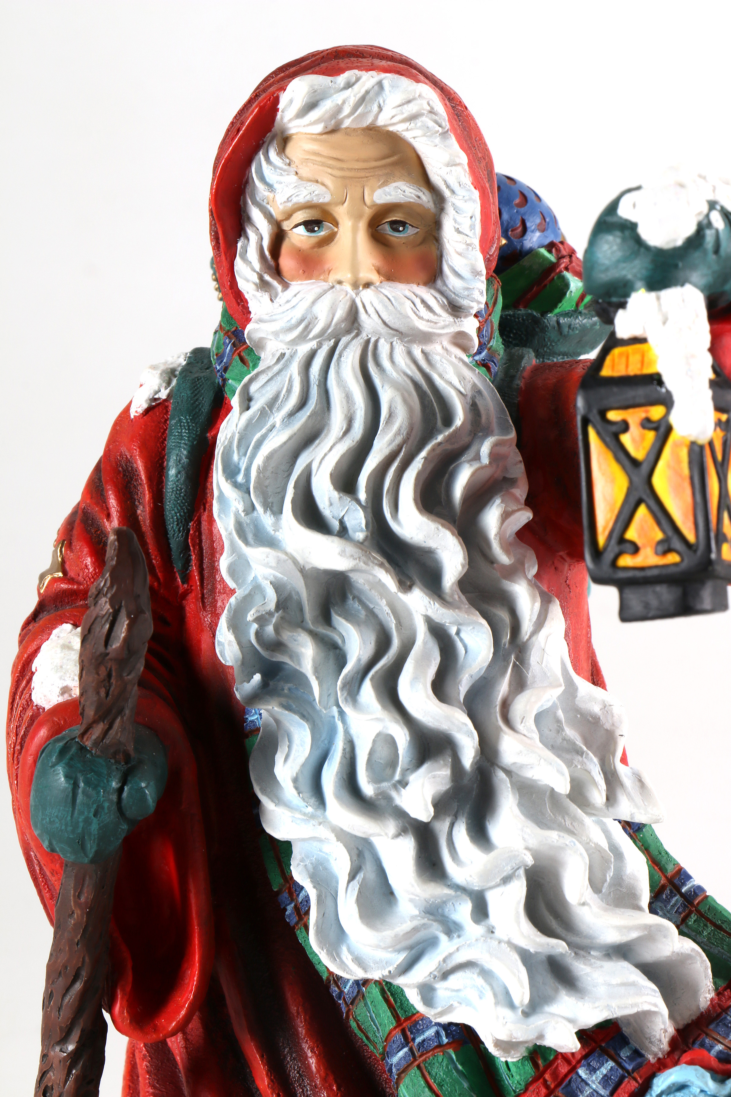 Pair of Pipka Santa Claus Figurines From 1997 and 1995