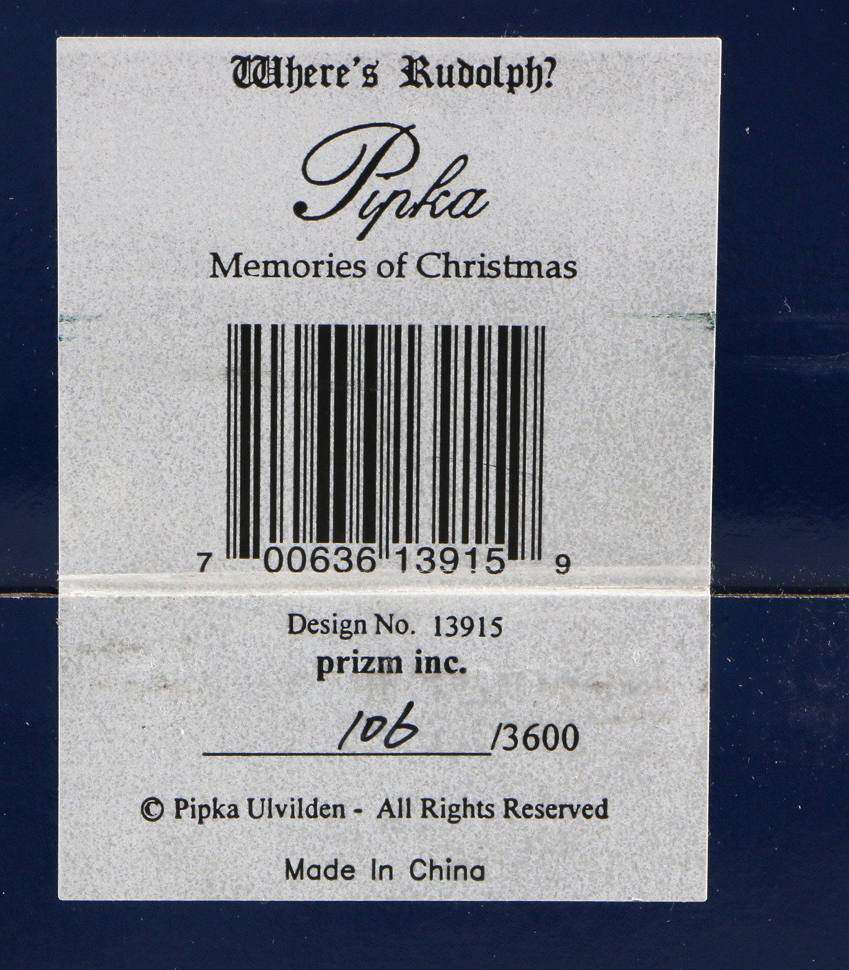 Pair of Pipka Santa Claus Figurines From 1997 and 1995