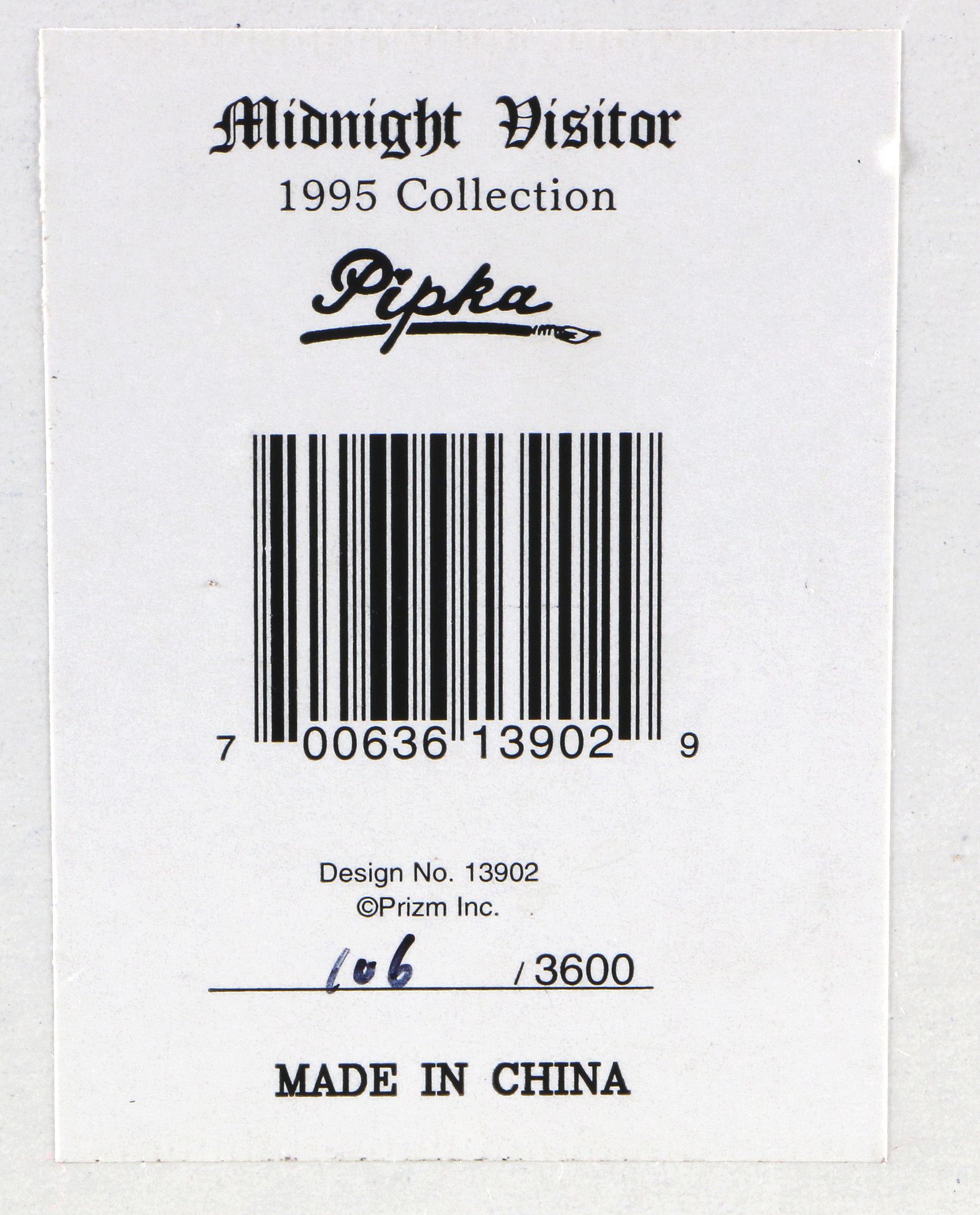 Pair of Pipka Santa Claus Figurines From 1997 and 1995