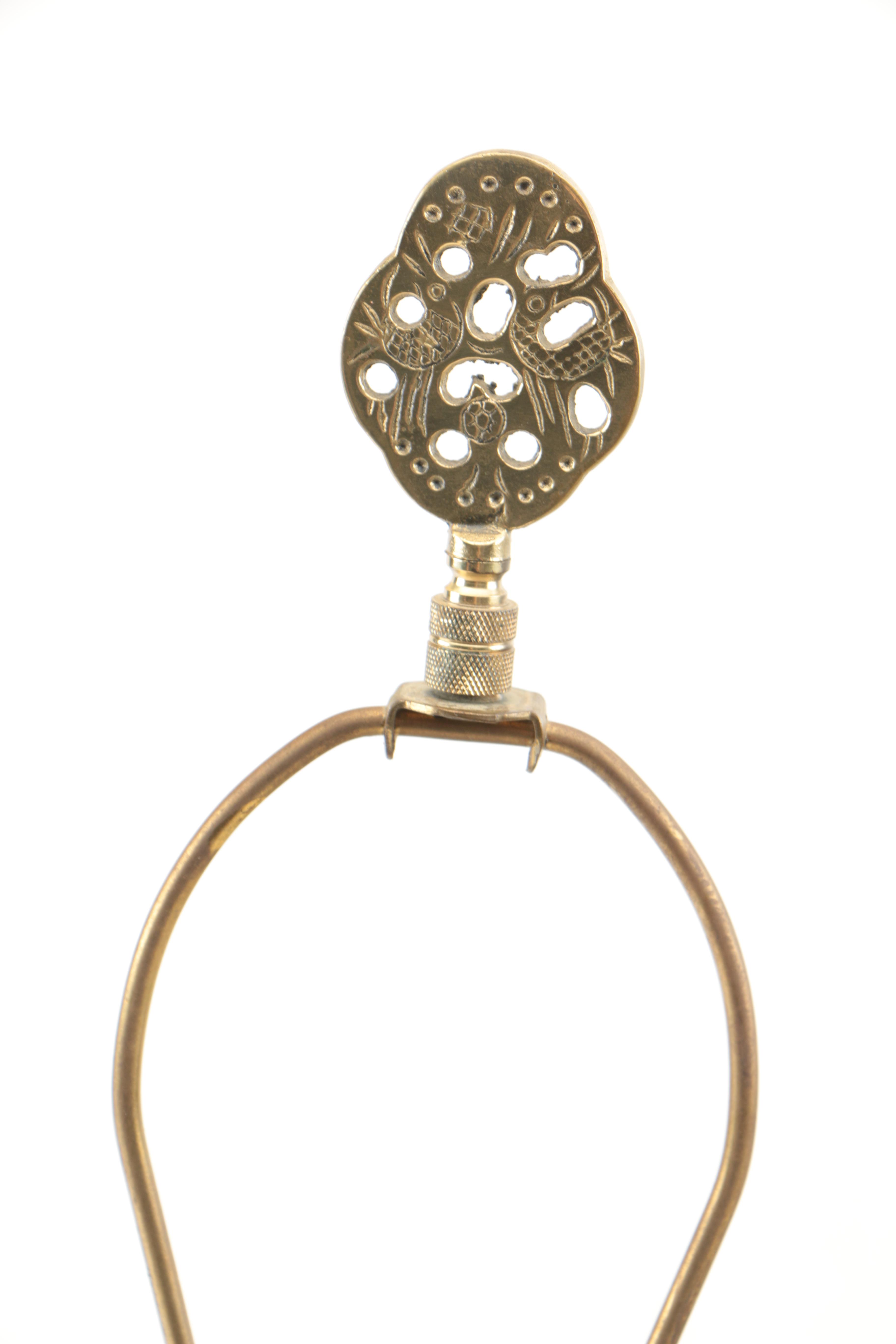 Ceramic Painted Fish Table Lamp