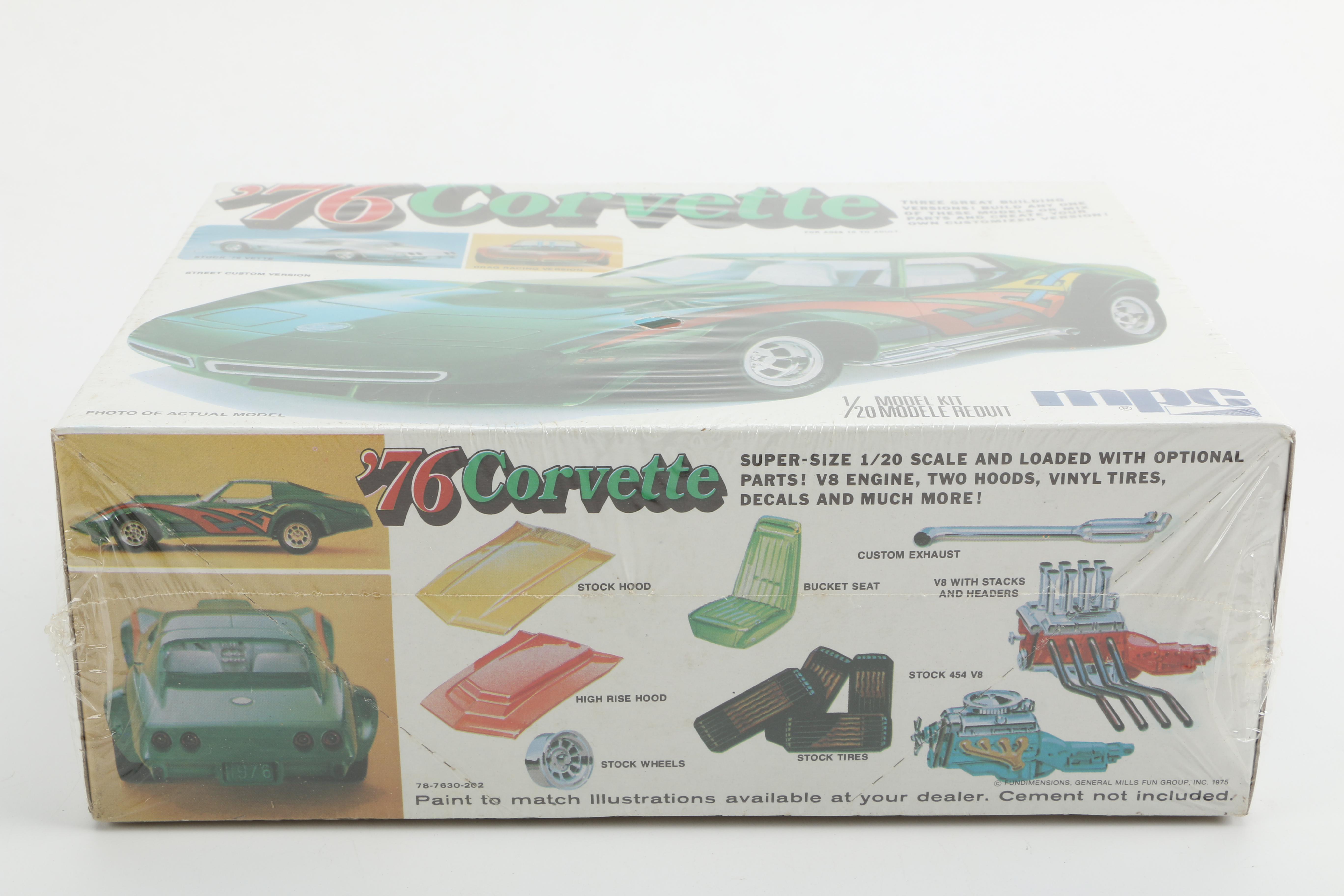 Monogram and MPC "Chevrolet Corvette" Model Car Kits