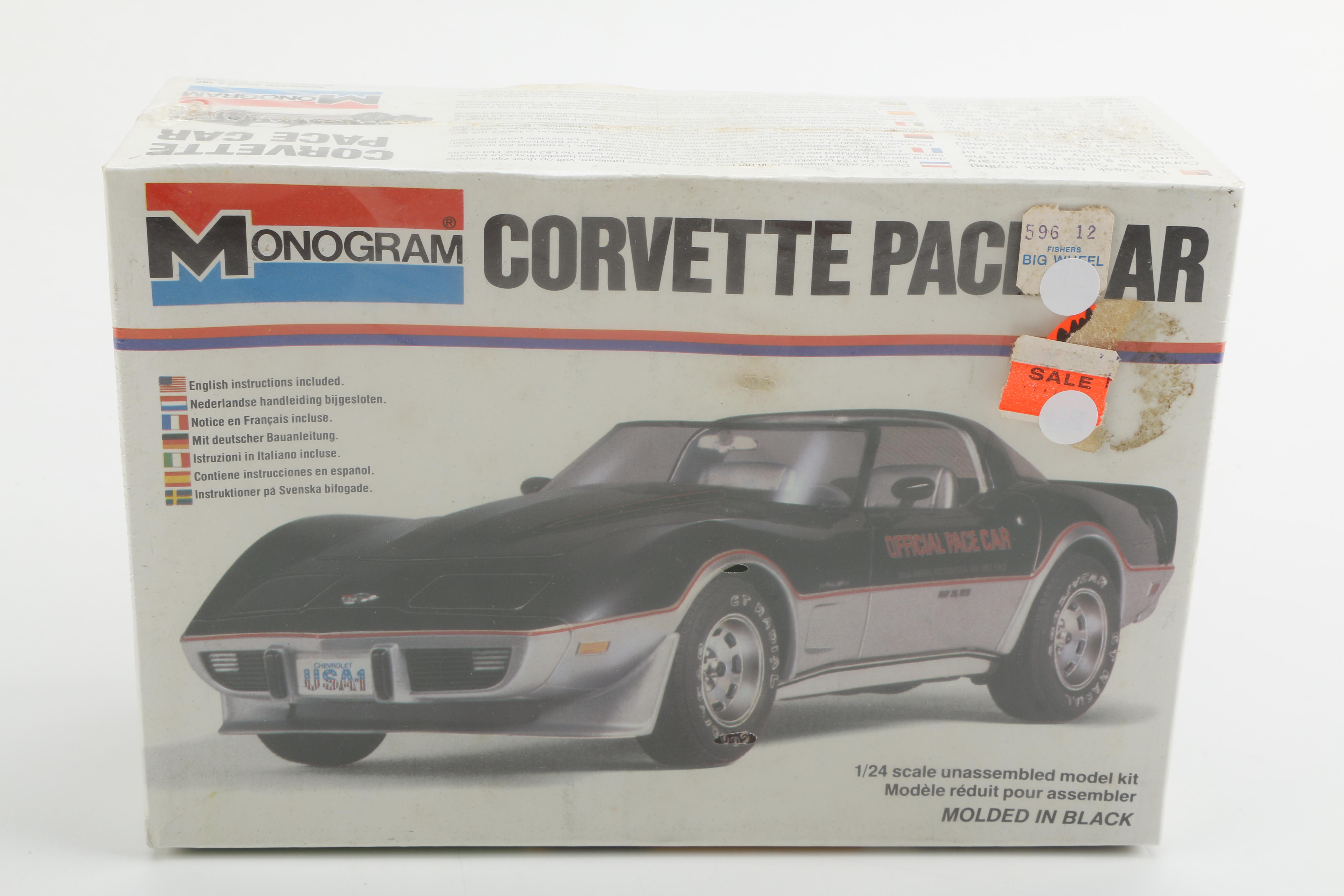 Monogram and MPC "Chevrolet Corvette" Model Car Kits