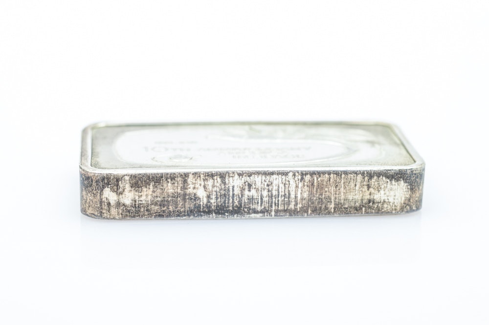 1000 Grain Sterling Silver Commemorative Bar