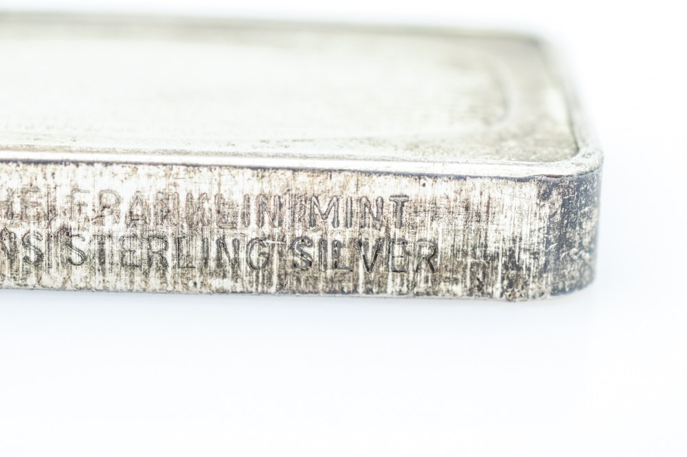 1000 Grain Sterling Silver Commemorative Bar