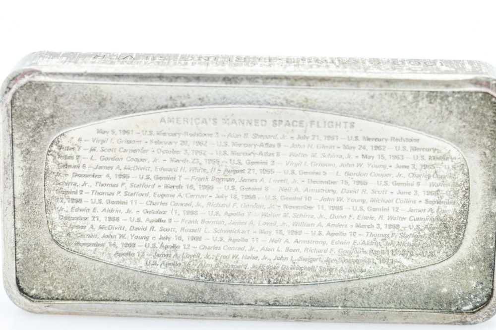 1000 Grain Sterling Silver Commemorative Bar