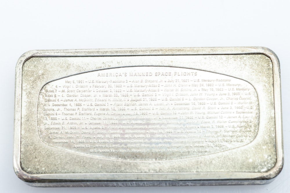 1000 Grain Sterling Silver Commemorative Bar