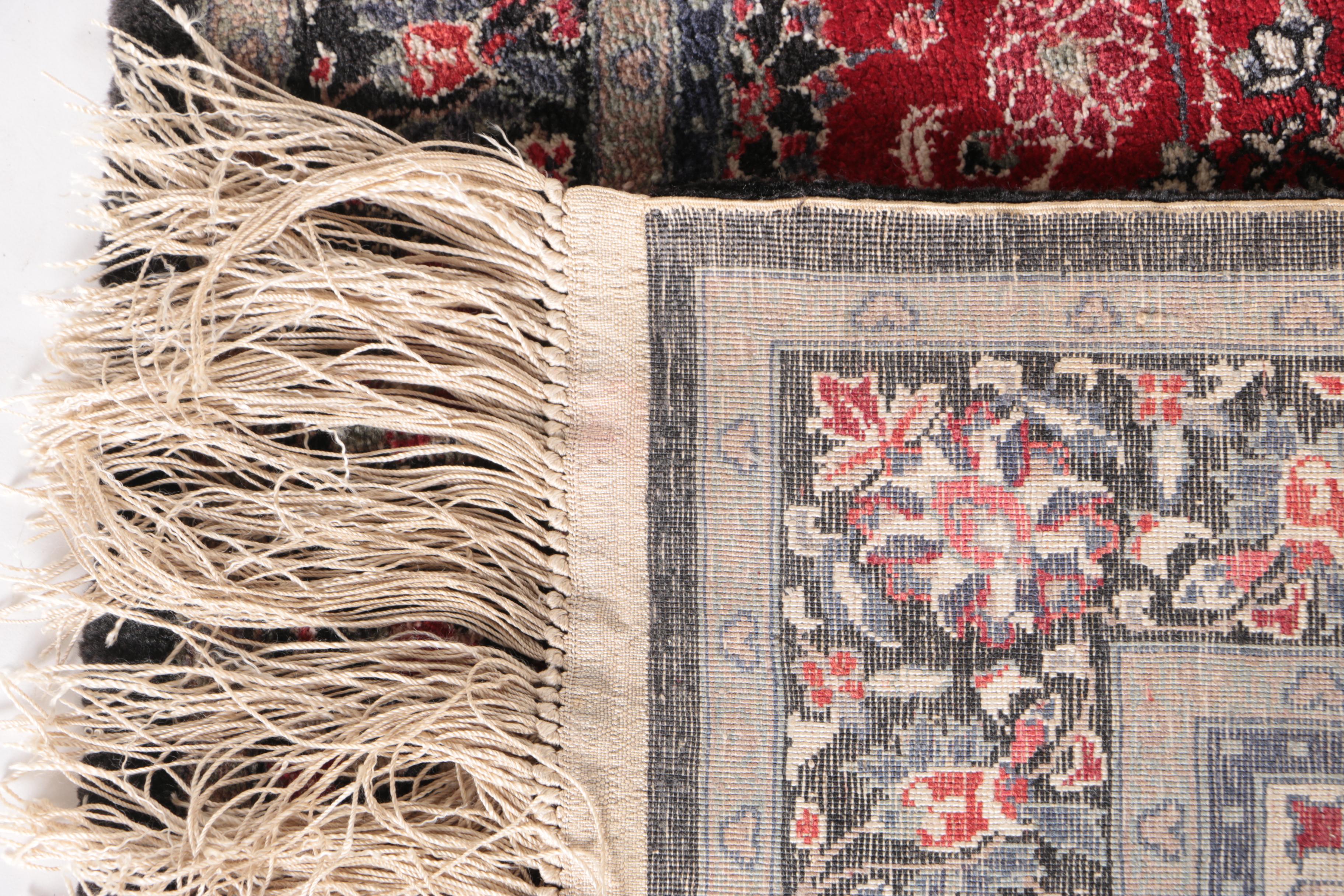 Hand-Knotted Tabriz Area Rug