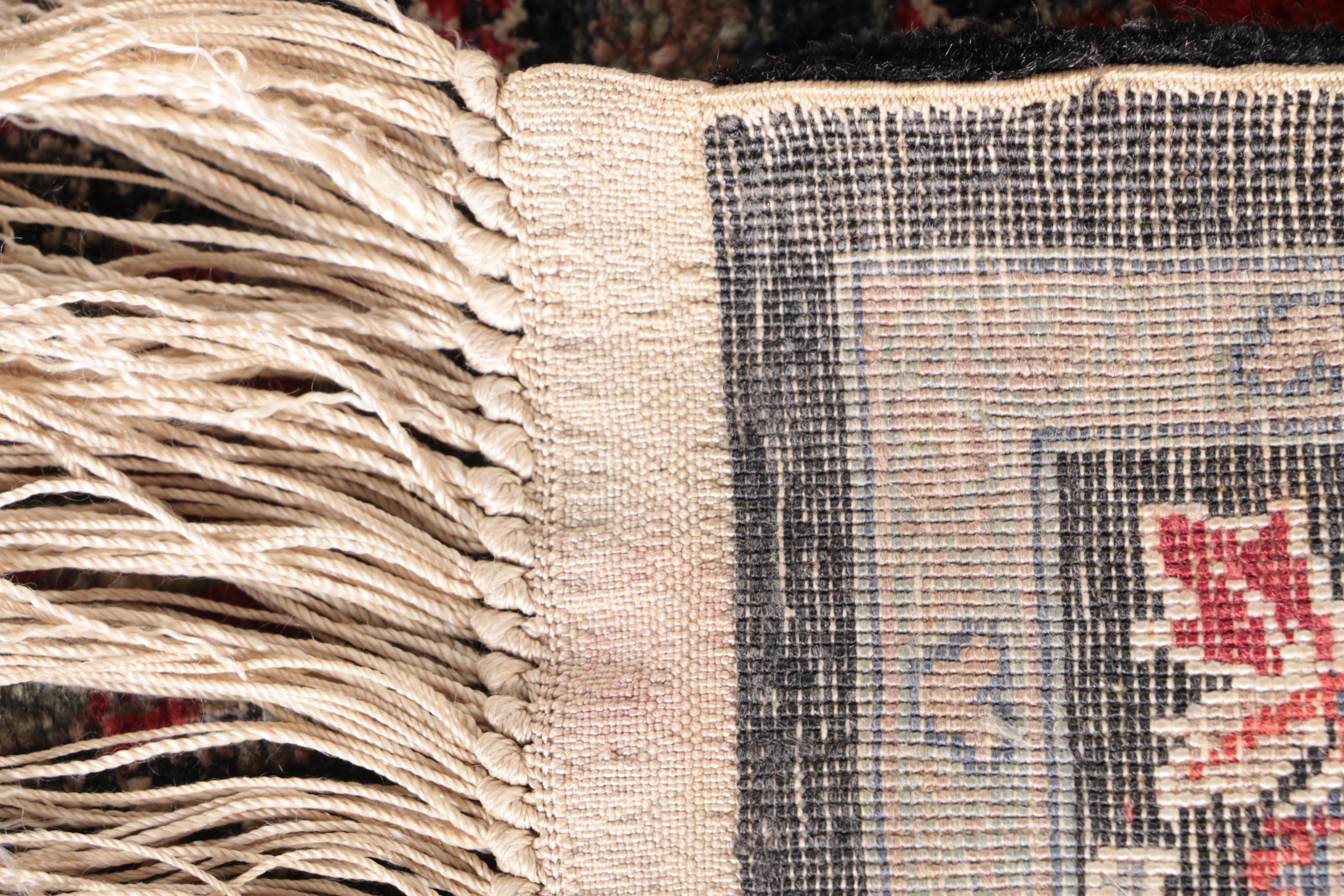 Hand-Knotted Tabriz Area Rug