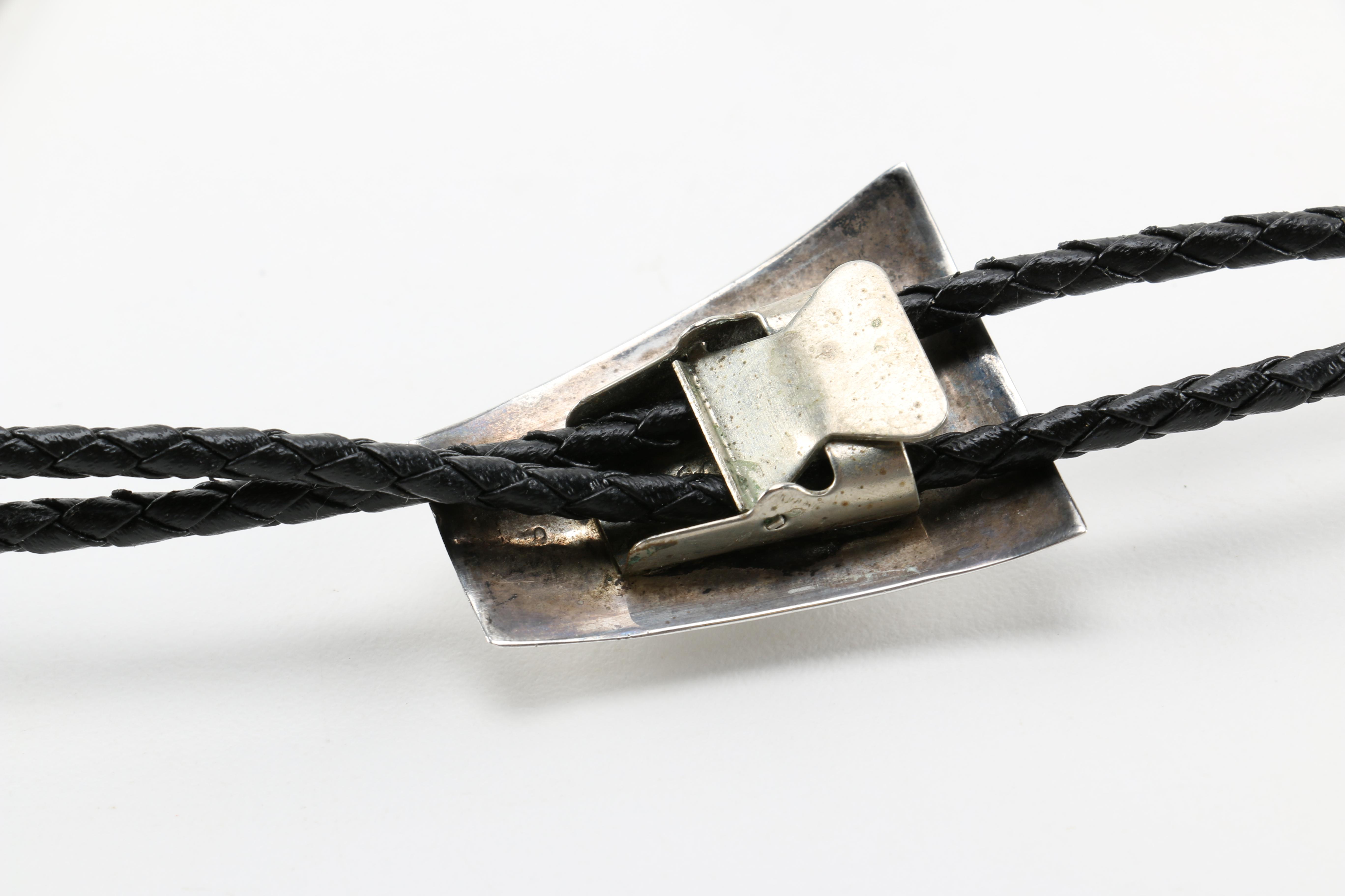 Sterling Silver Jewelry Including a Pair of Amber Earrings