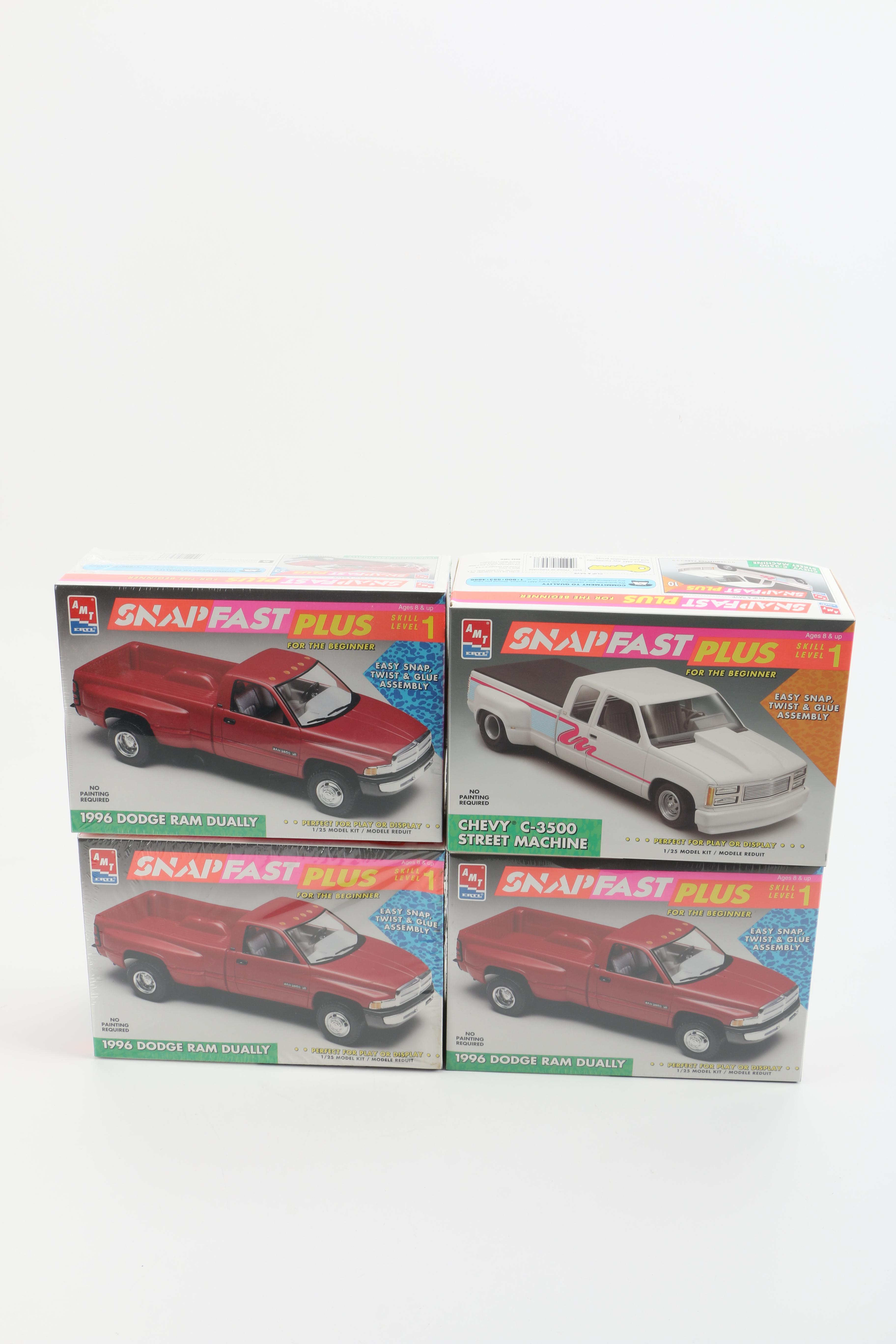 AMT Ertl Snapfast Plus Model Car Kits
