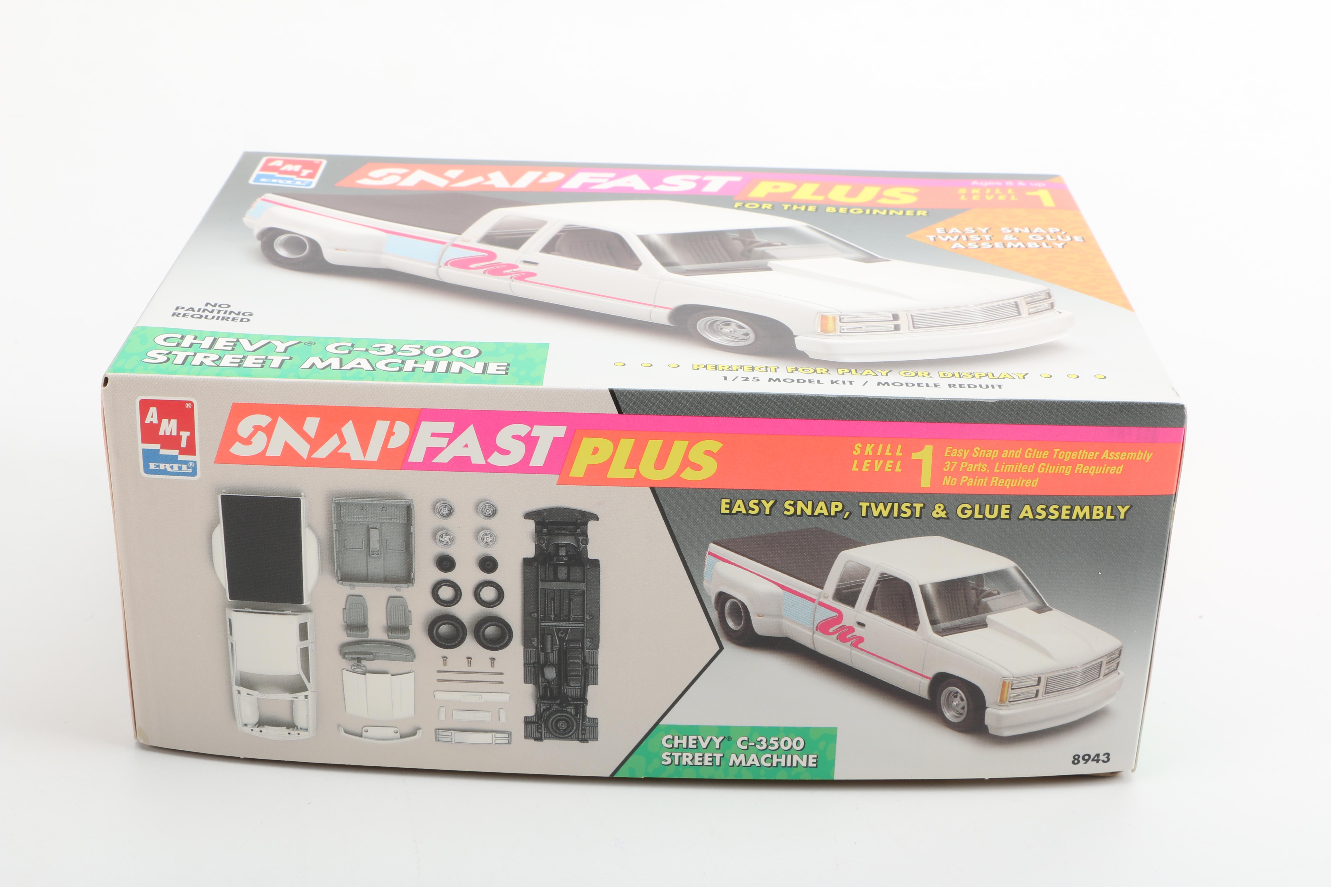 AMT Ertl Snapfast Plus Model Car Kits
