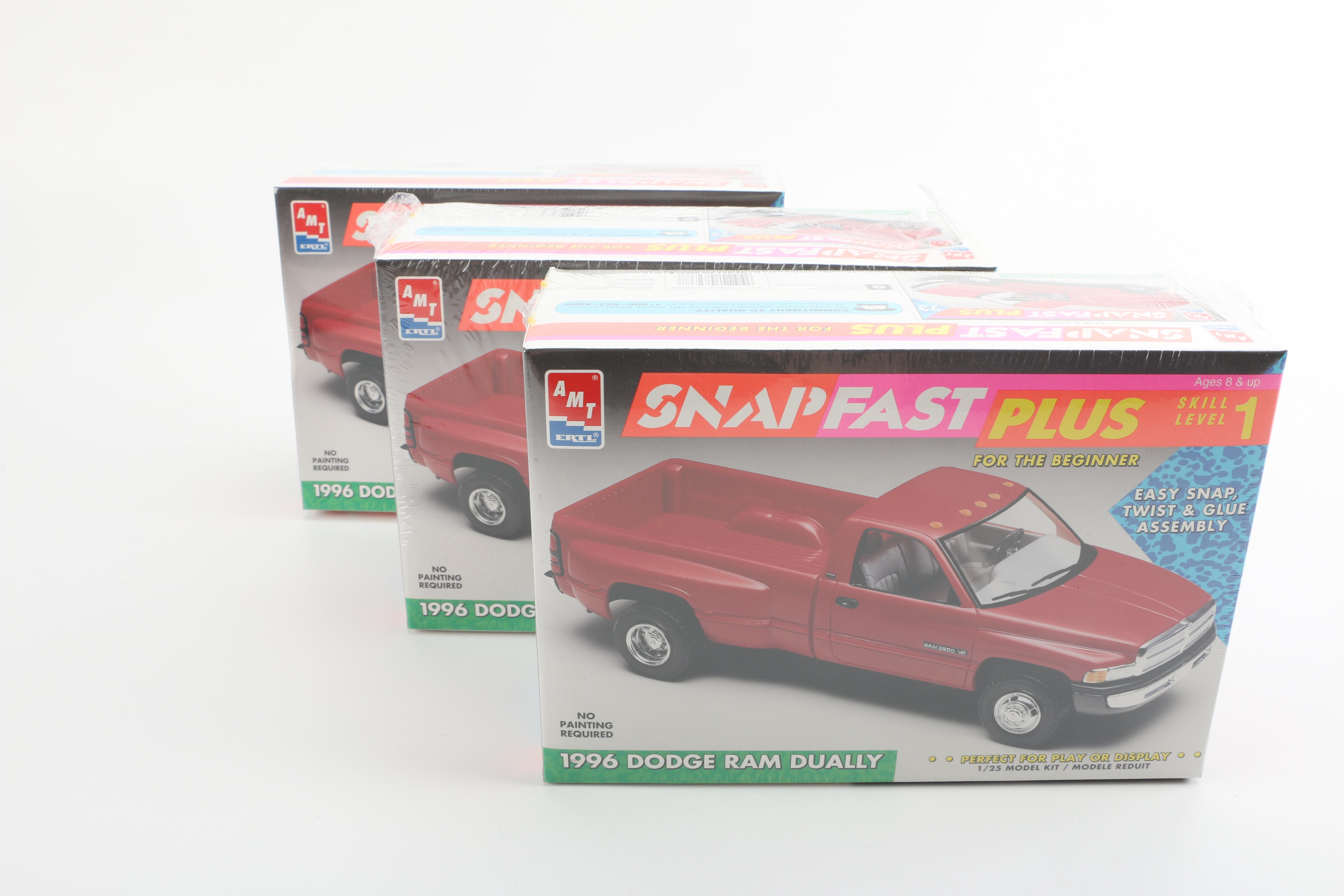 AMT Ertl Snapfast Plus Model Car Kits