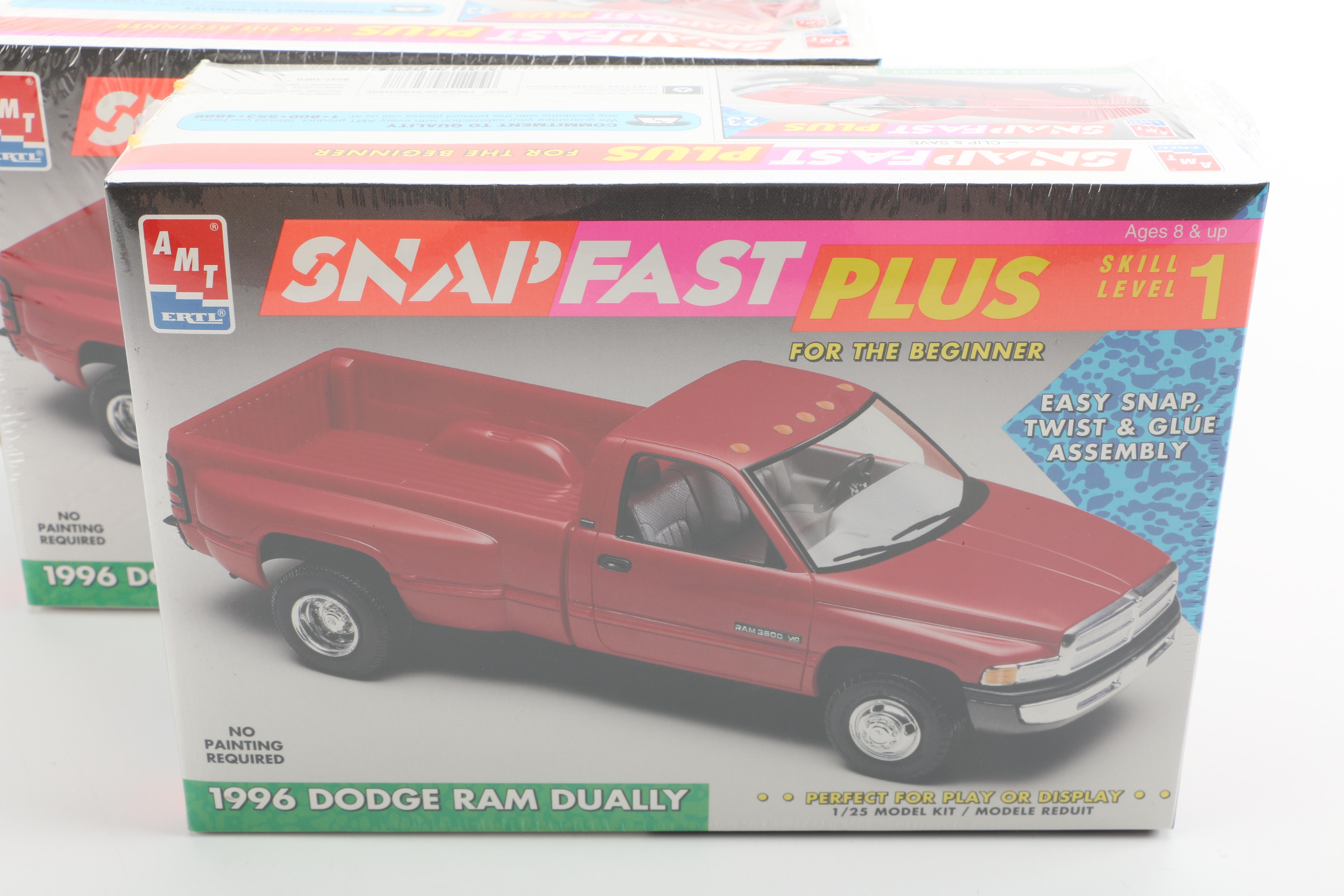 AMT Ertl Snapfast Plus Model Car Kits