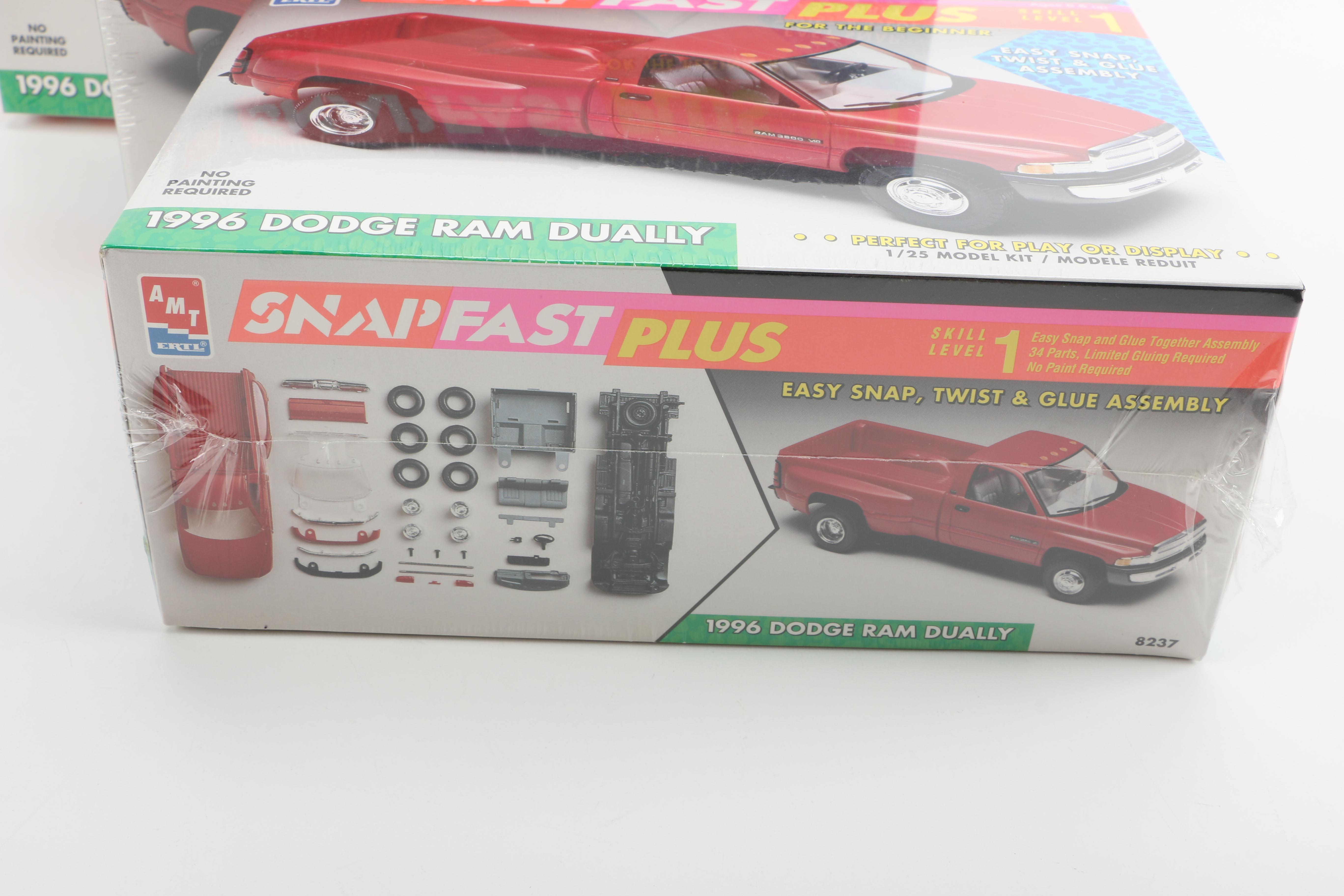 AMT Ertl Snapfast Plus Model Car Kits