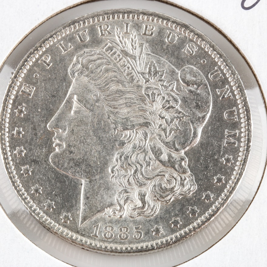 1885 O Silver Morgan Dollar