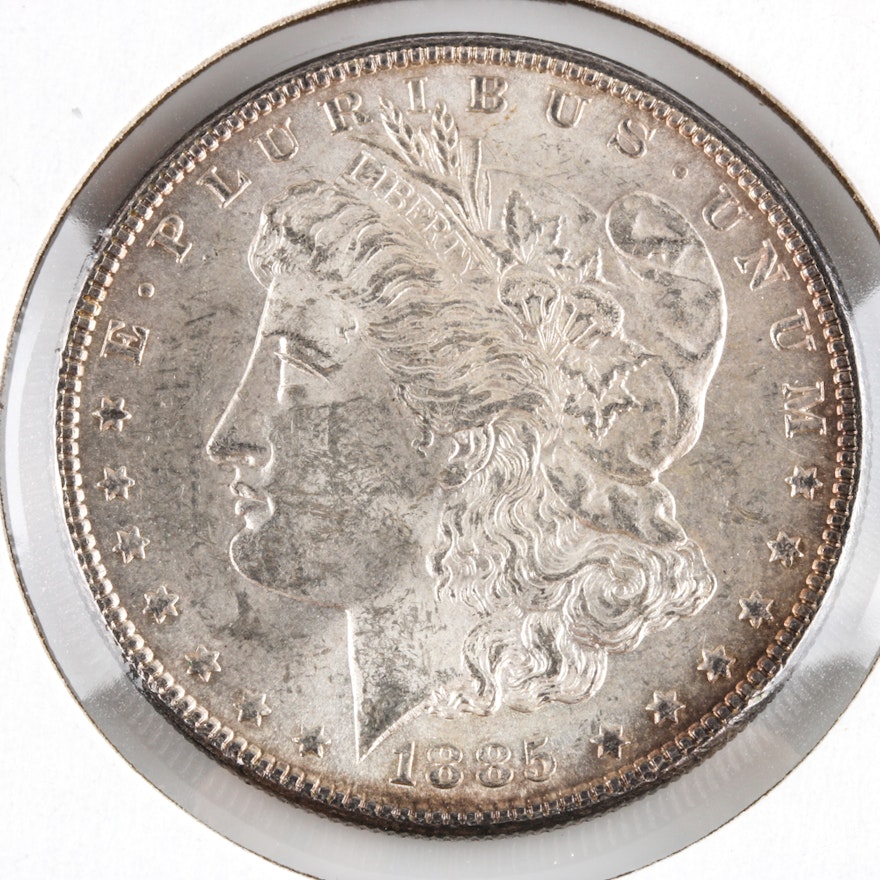 1885 Silver Morgan Dollar