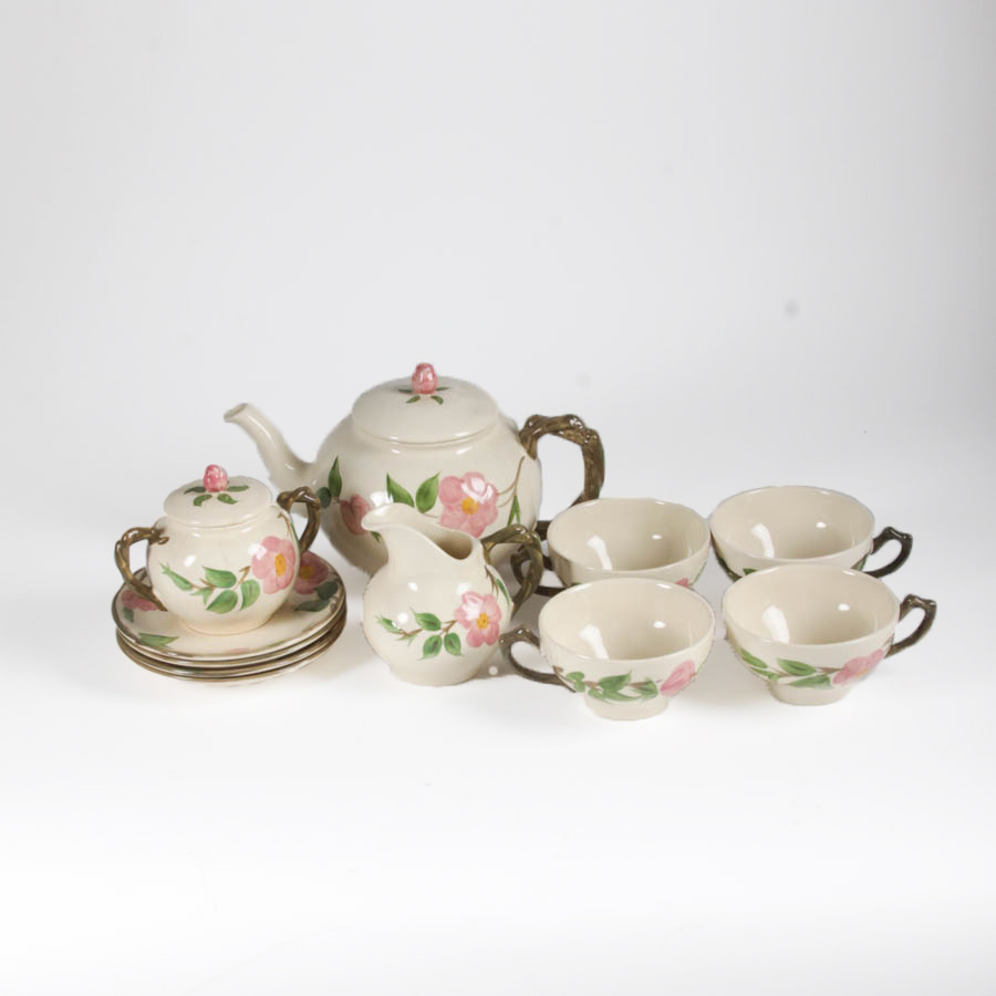 English Hand Painted Tea Set