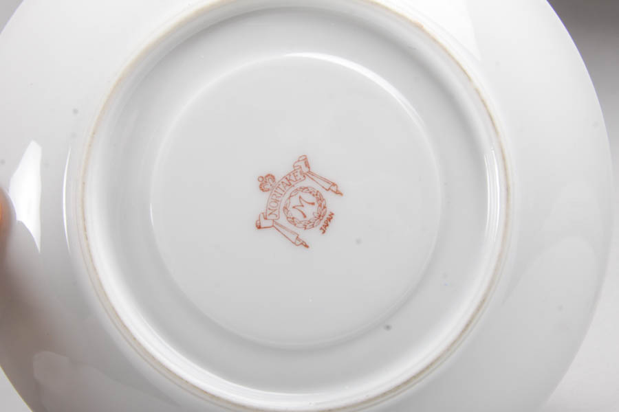 Collection of China Teacups and Matching Saucers