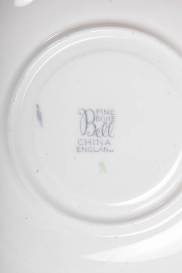 Collection of China Teacups and Matching Saucers