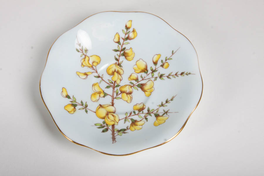 Collection of China Teacups and Matching Saucers