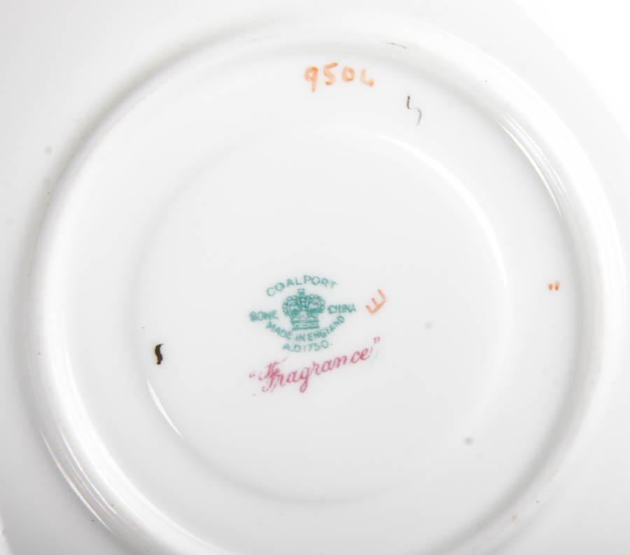 Collection of China Teacups and Matching Saucers