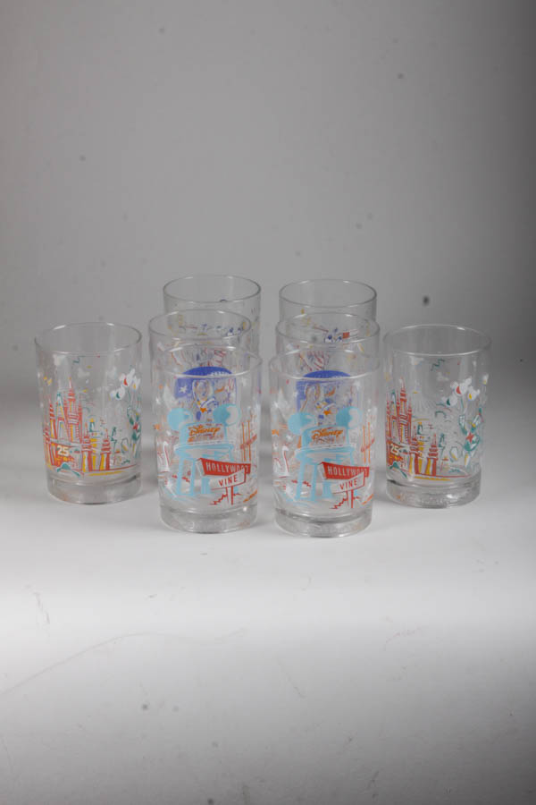 Remember the Magic Disney World 25th Anniversary Glasses