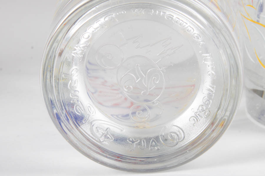 Remember the Magic Disney World 25th Anniversary Glasses