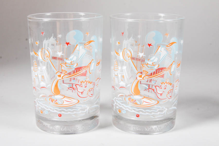 Remember the Magic Disney World 25th Anniversary Glasses